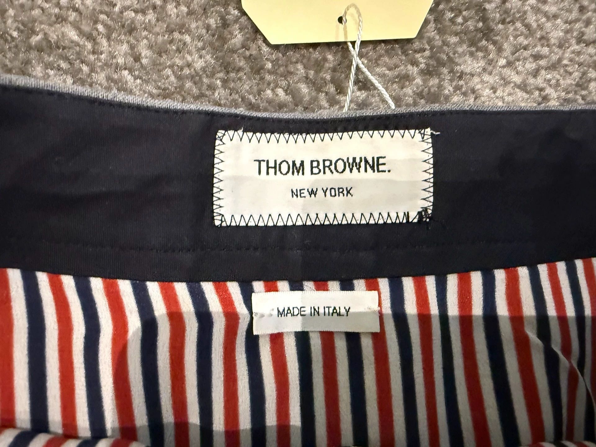 Thom Browne Thom Browne Women's Classic Mid Gray Pleated Skirt 42 Size 28" / US 6 / IT 42 - 4 Thumbnail