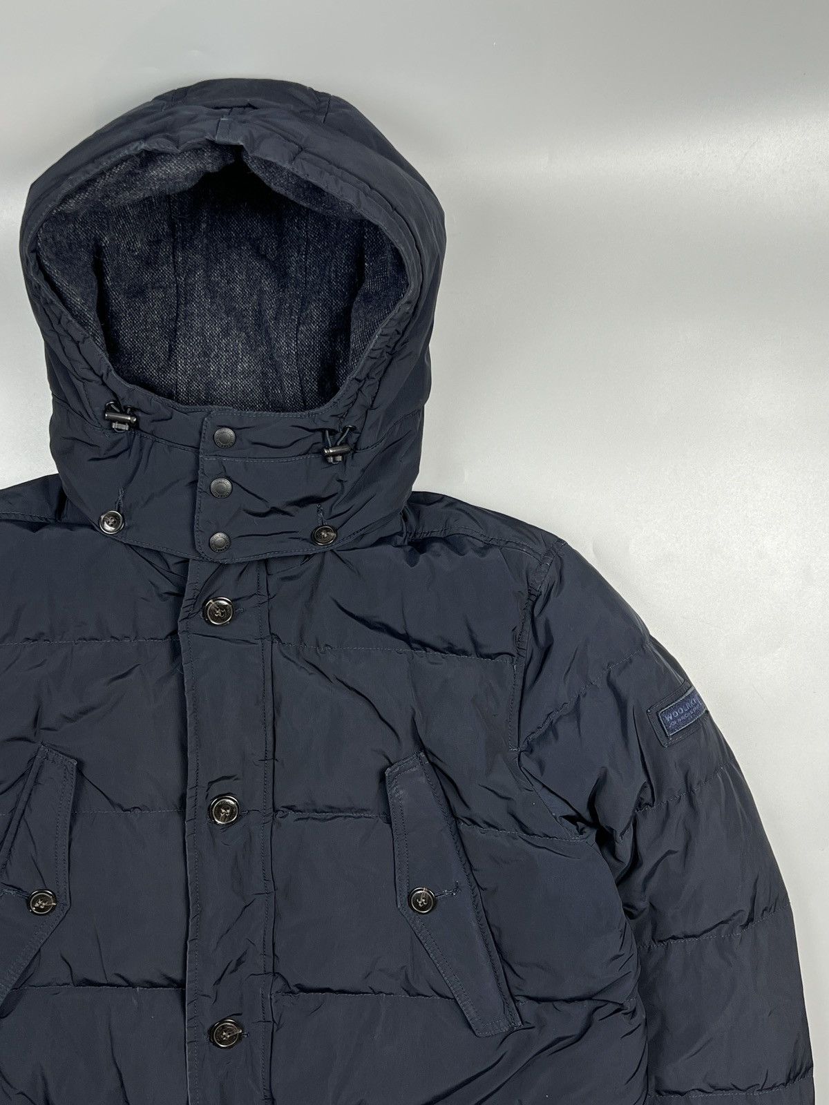 Woolrich Woolen Mills Woolrich Nylon Down Coat (Y0628) Size US XXL / EU 58 / 5 - 3 Thumbnail