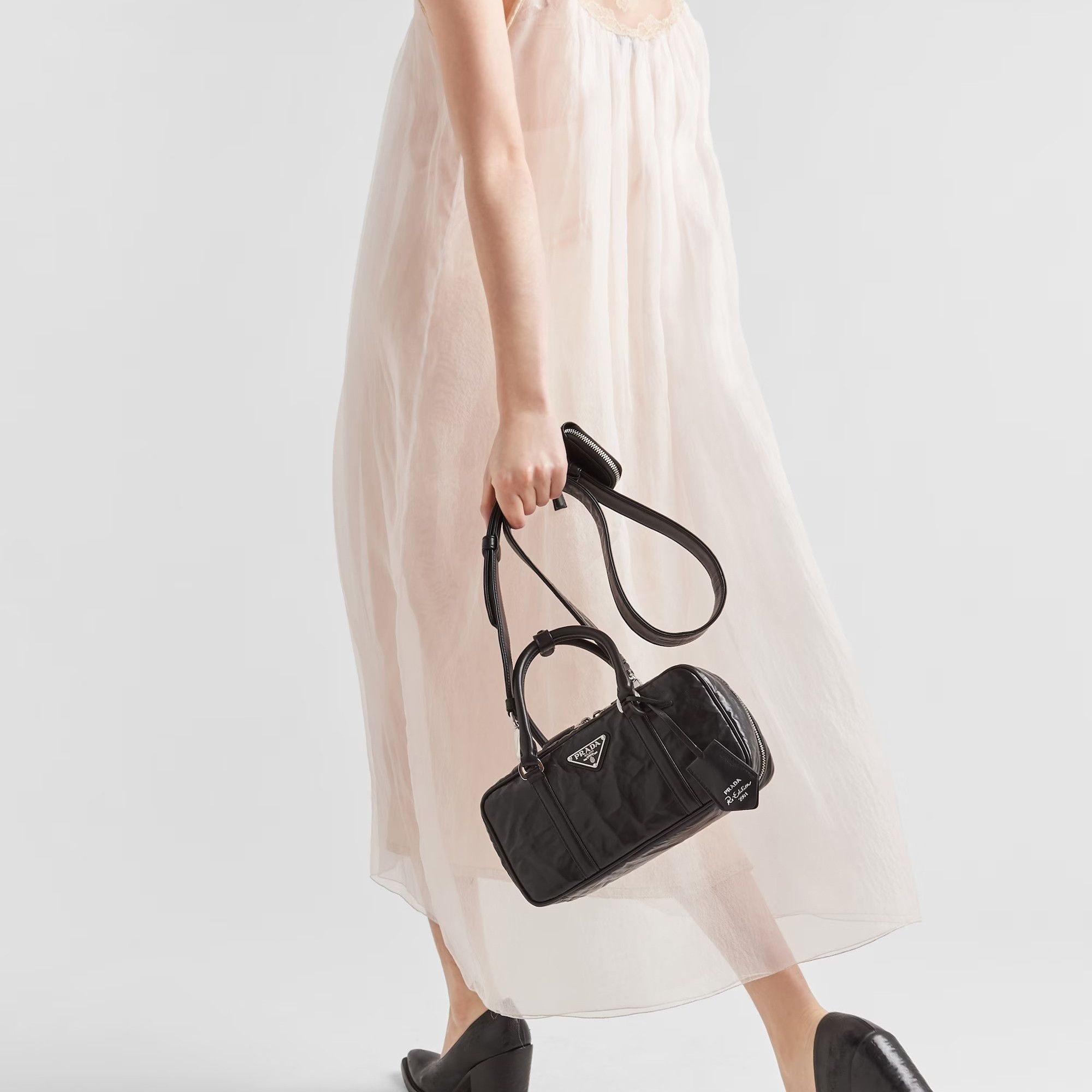 Prada o1la1rc1a0724 Size: OS / Handle Bag in Black Size ONE SIZE - 7 Thumbnail