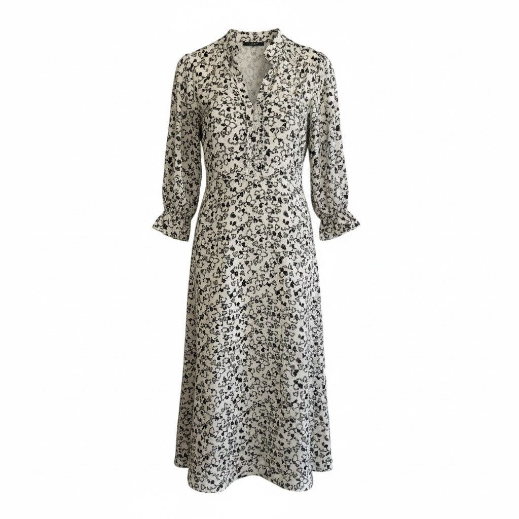 Bruuns Bazaar Bruuns Bazaar Acacia Clarena dress in white cream mosaic Size M / US 6-8 / IT 42-44 - 1 Thumbnail