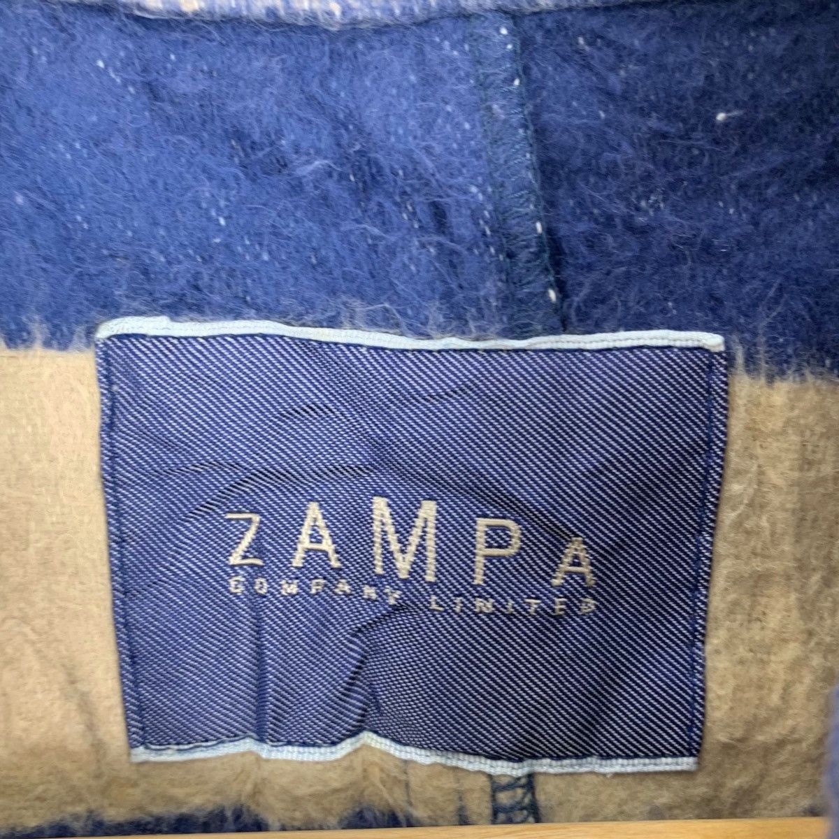 Japanese Brand ZAMPA COMPANY LIMITED JapaneseBrand Stripes Wool Coat Jacket Size US M / EU 48-50 / 2 - 4 Thumbnail