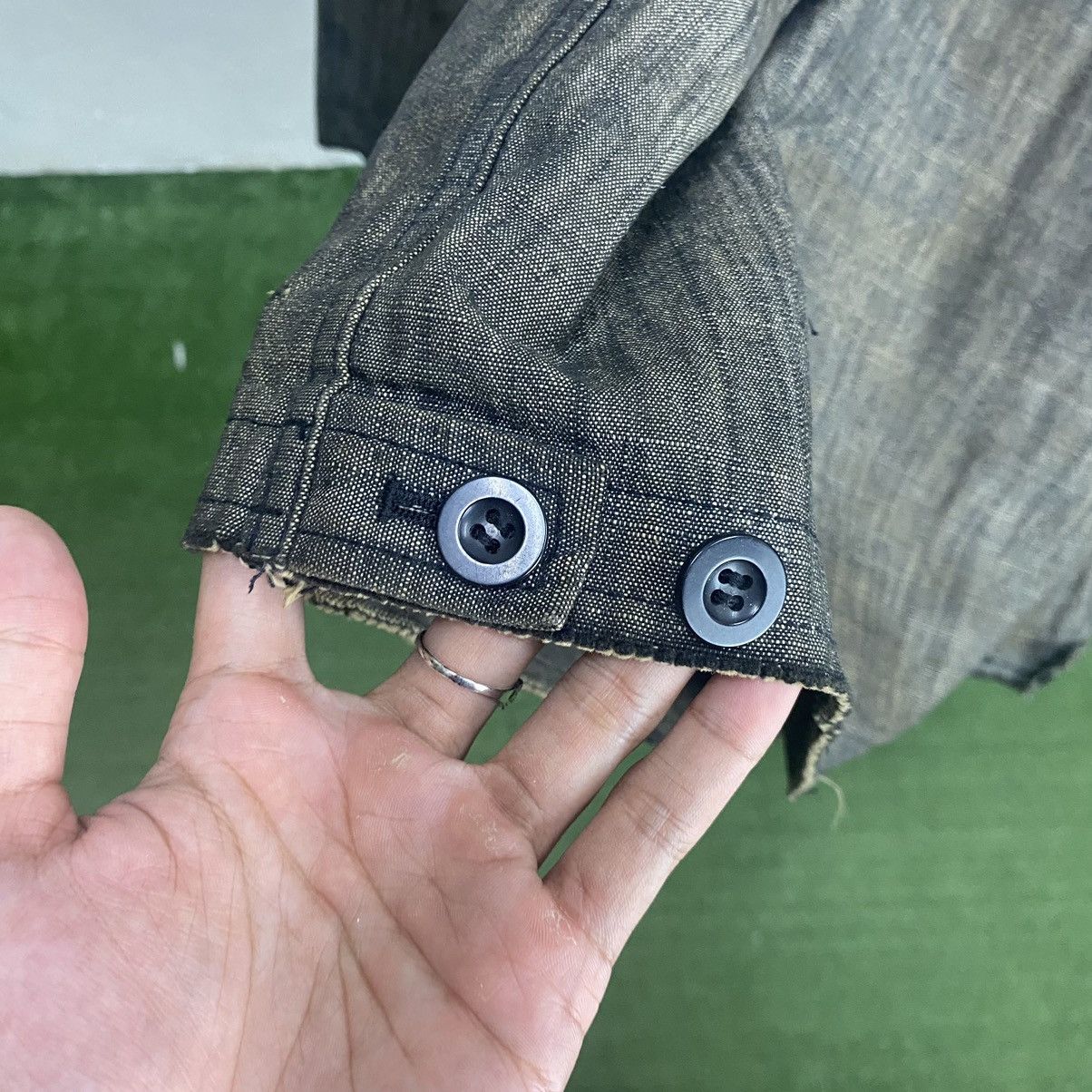 Beams Plus × Japanese Brand Beams Reconstruct Denim Black Jacket Size US M / EU 48-50 / 2 - 13 Thumbnail
