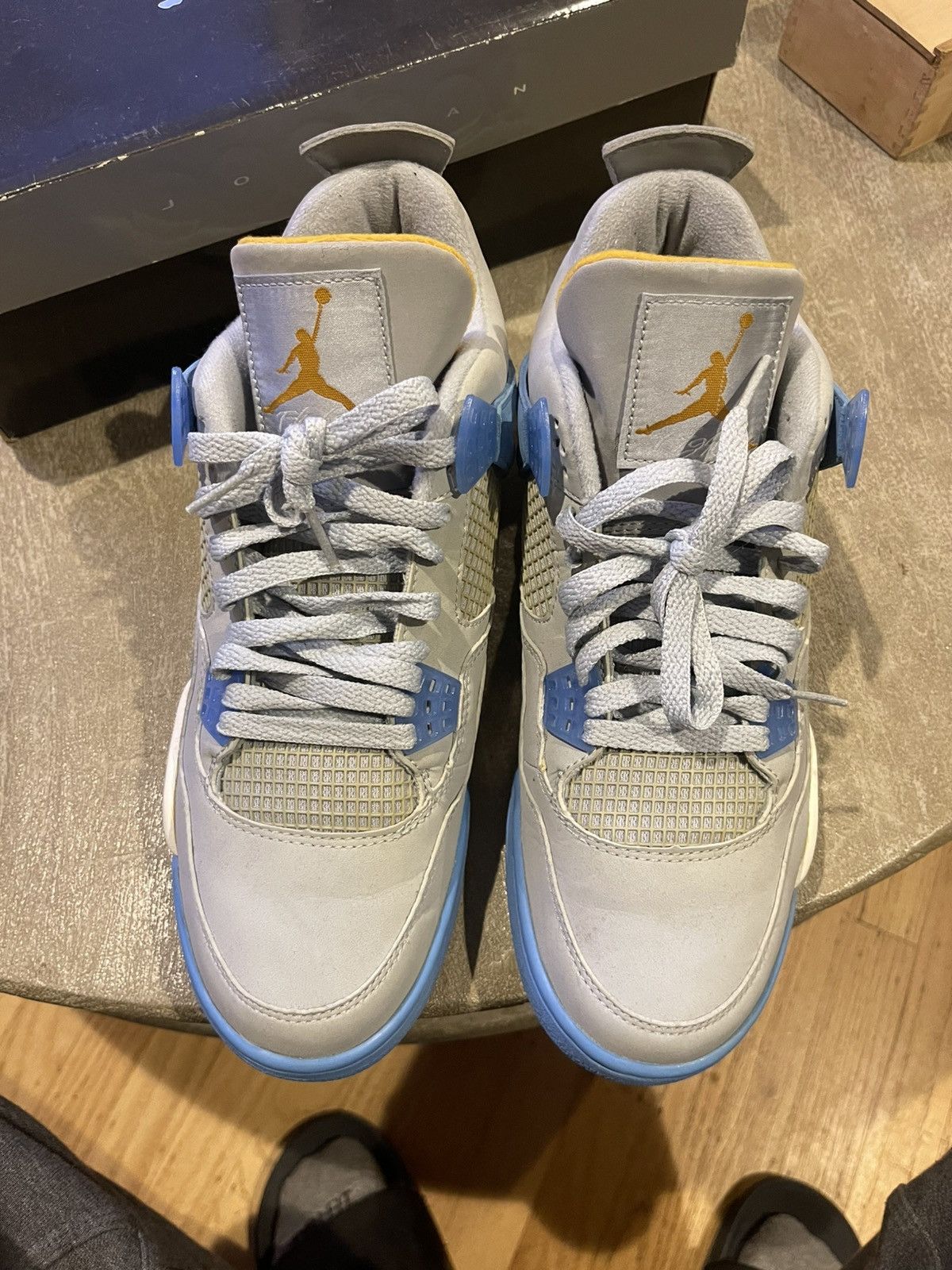 Jordan Brand Jordan 4 2006 Retro Mist Blue Size US 10 / EU 43 - 2 Thumbnail