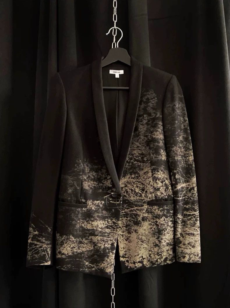 Helmut Lang HELMUT LANG size2 Splashed ink on a short jacket Size S / US 4 / IT 40 - 1 Thumbnail