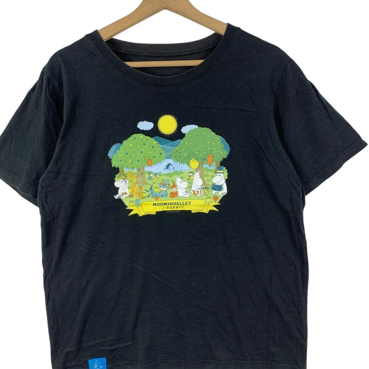 Vintage MOOMIN SNUFKIN SNIFF Valley Park Cartoon Comic Tee Shirt Size M / US 6-8 / IT 42-44 - 3 Thumbnail