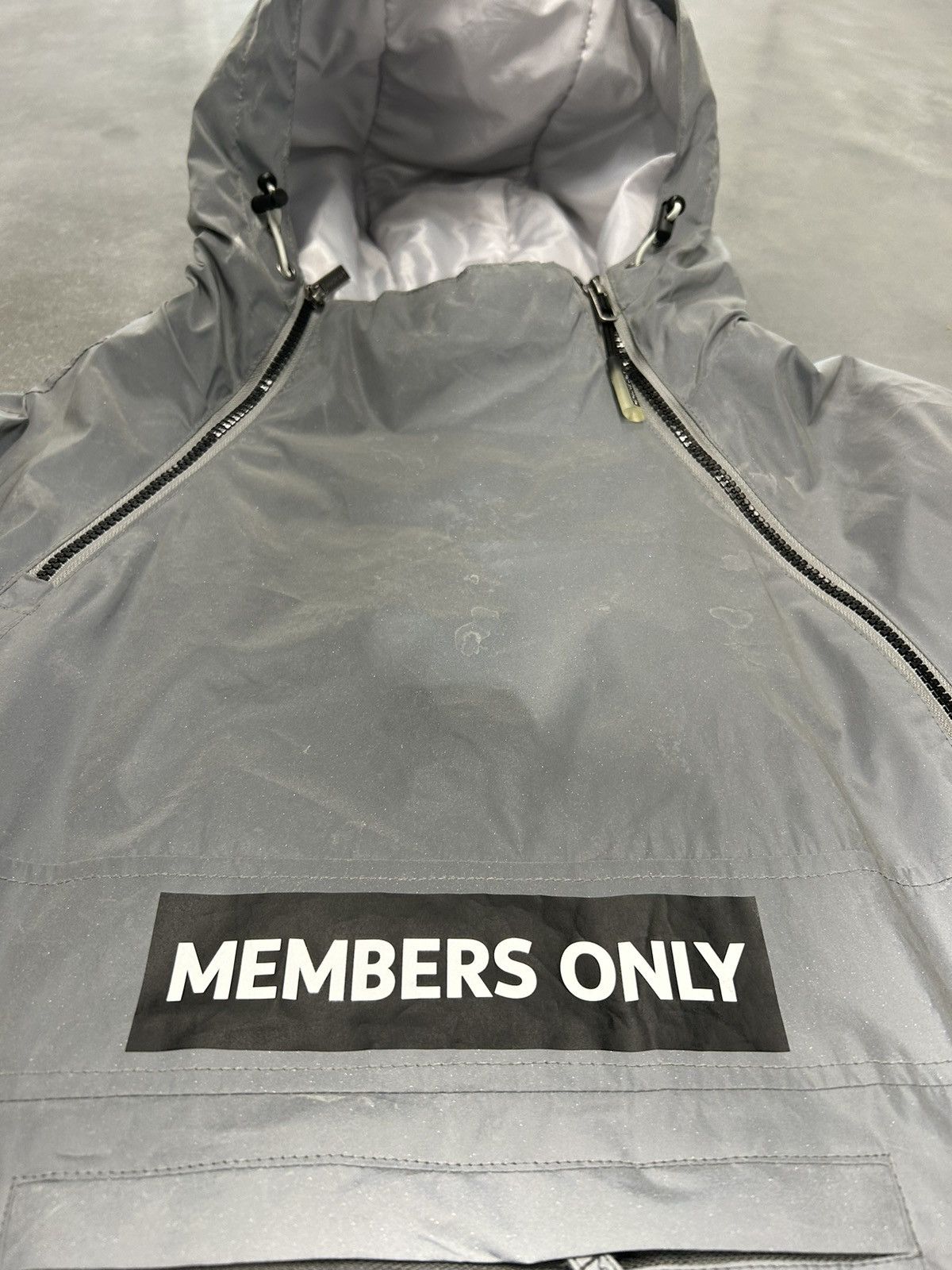 Members Only Grey Members Only windbreaker jacket Size US XL / EU 56 / 4 - 2 Thumbnail