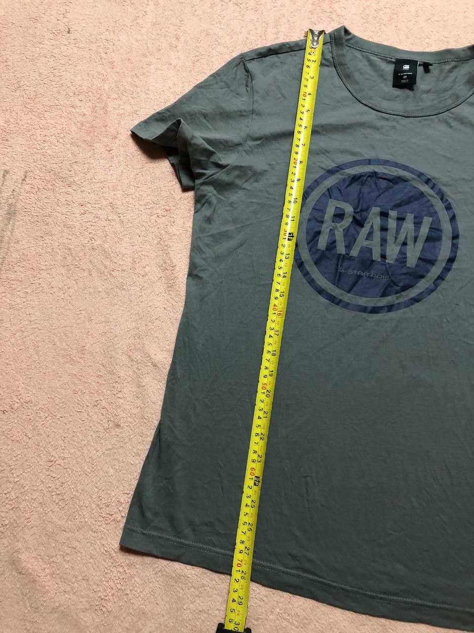 G-Star Vintage G-Star Raw Big Logo Short Sleeve T-Shirt Size M Size US M / EU 48-50 / 2 - 9 Thumbnail
