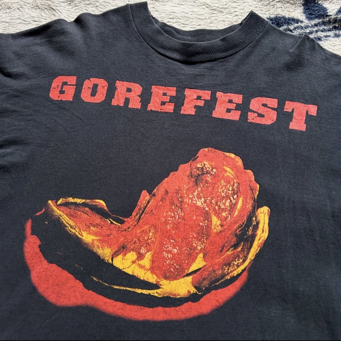 Other Vintage 1995 Gorefest Longsleeve Shirt - Metal Merch Size US XL / EU 56 / 4 - 3 Thumbnail