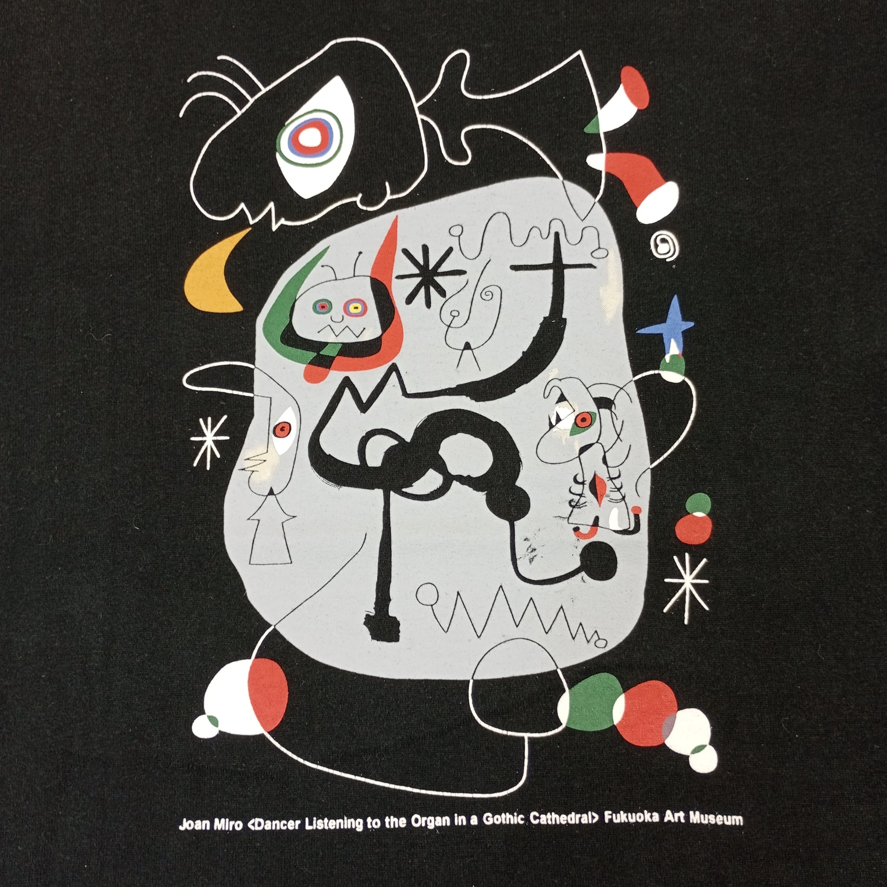 Vintage Jaon Miro Art Style Streetwear Tshirt Size US L / EU 52-54 / 3 - 2 Thumbnail