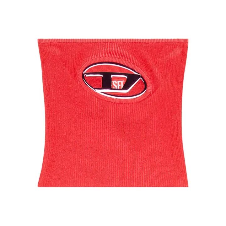 Diesel Diesel Red Logo Cutout Strapless Top 0079 Size US S / EU 44-46 / 1 - 1 Thumbnail