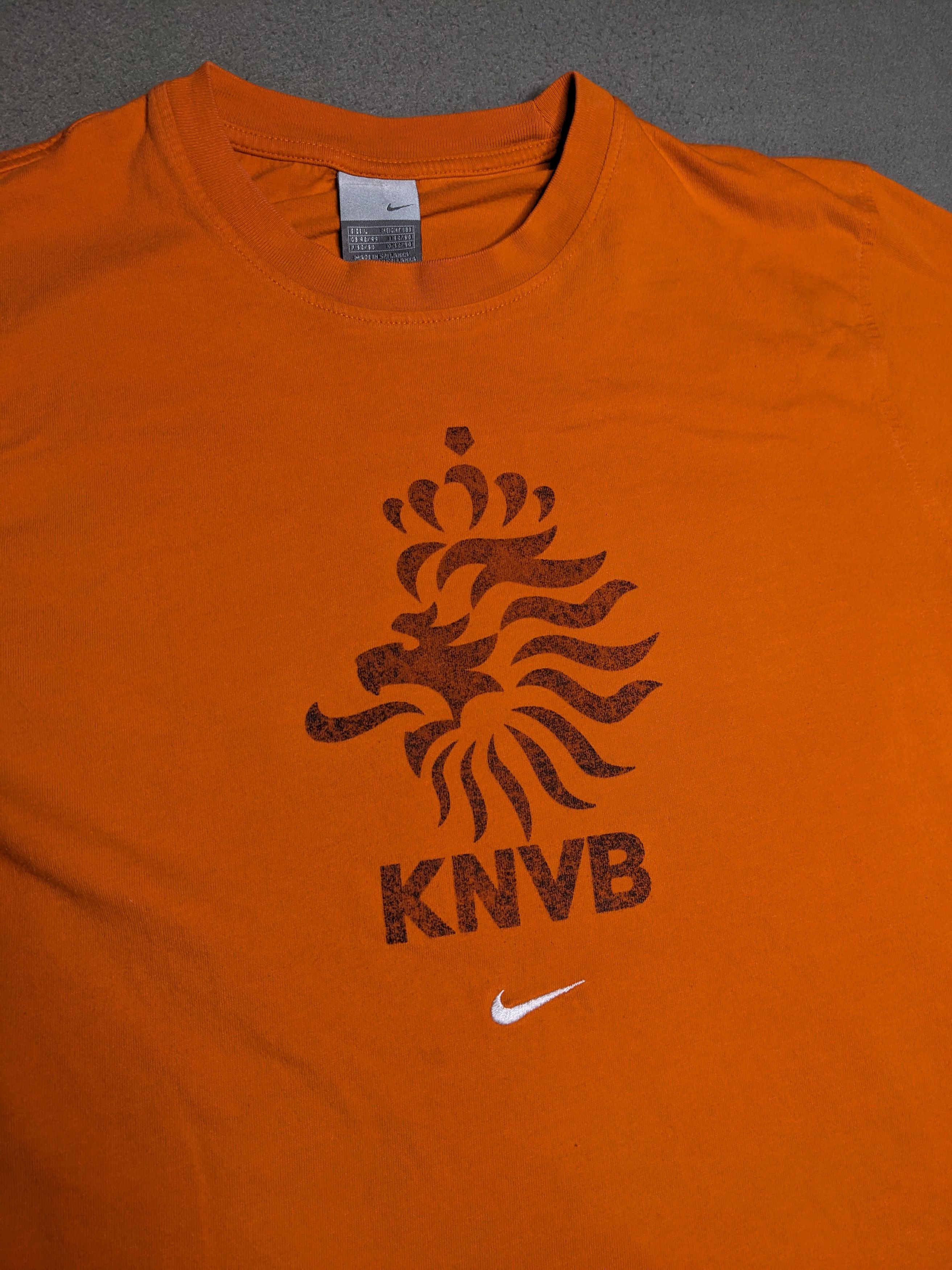 Nike VTG Y2K Nike Netherlands National Team Graphic Shirt Large Size US L / EU 52-54 / 3 - 2 Thumbnail