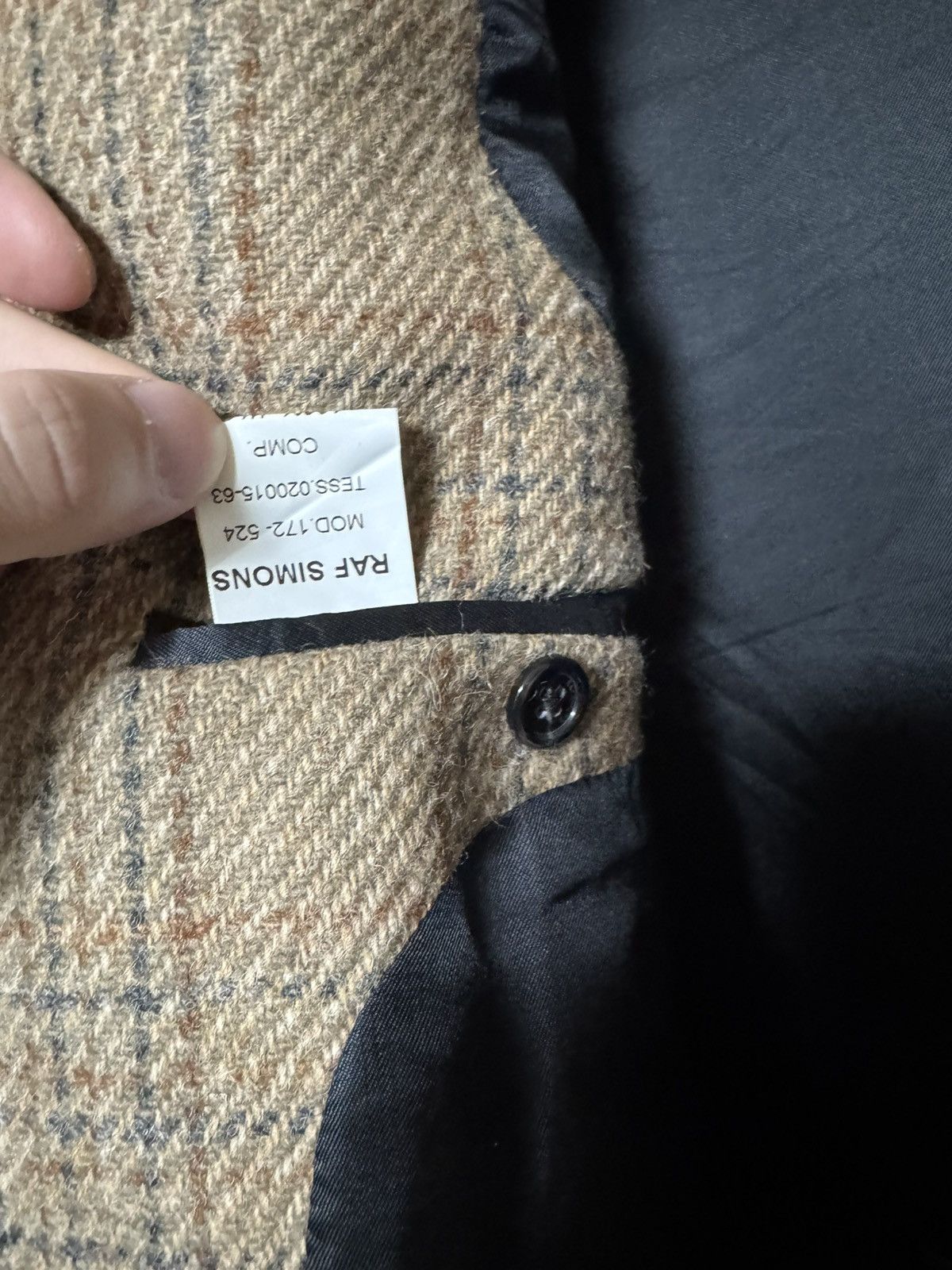 Raf Simons Raf simons FW17 Check Blazer(48) Size 48R - 6 Thumbnail