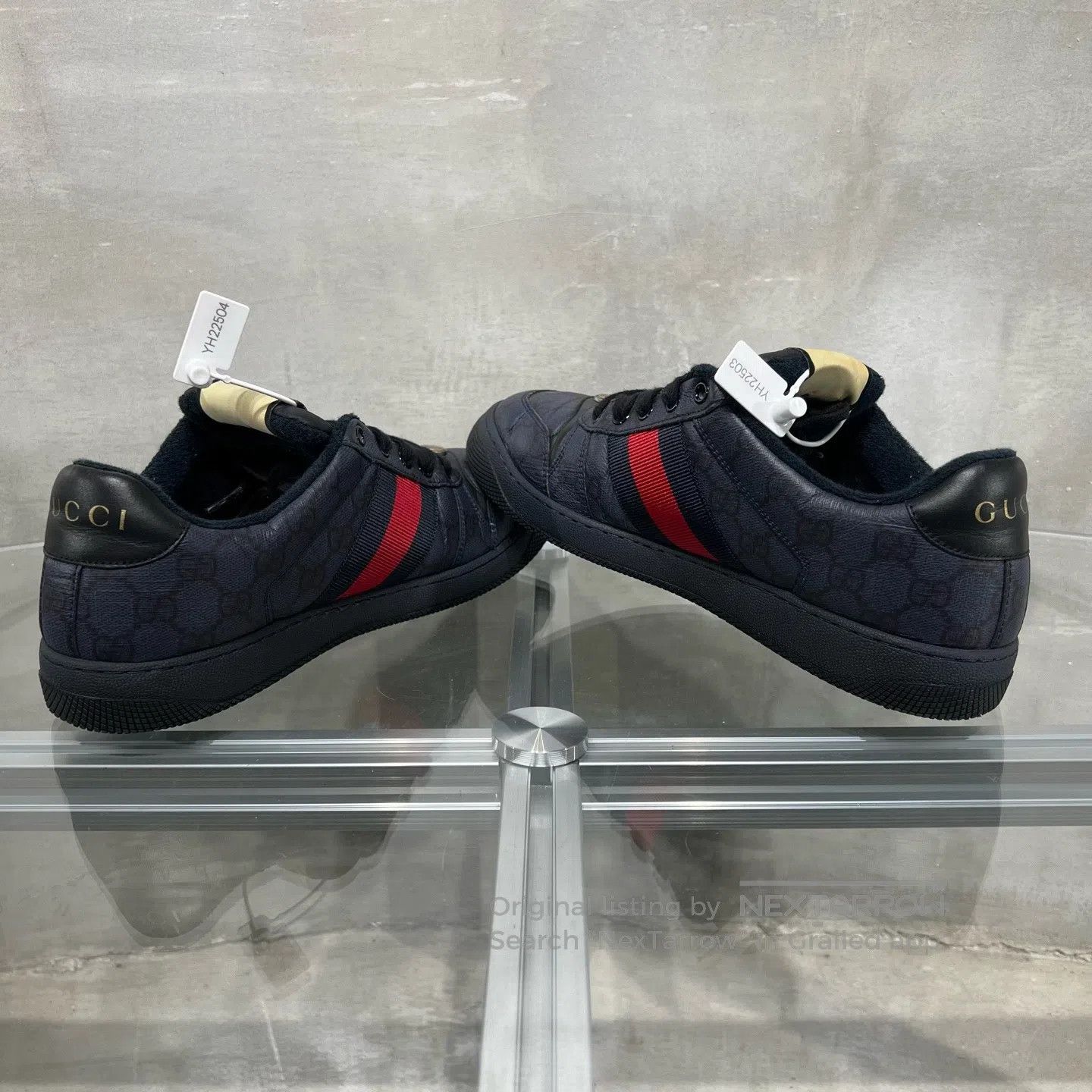 Gucci Guicci Screener, presbyopia with full print, dirty shoes Size US 10 / EU 43 - 5 Thumbnail