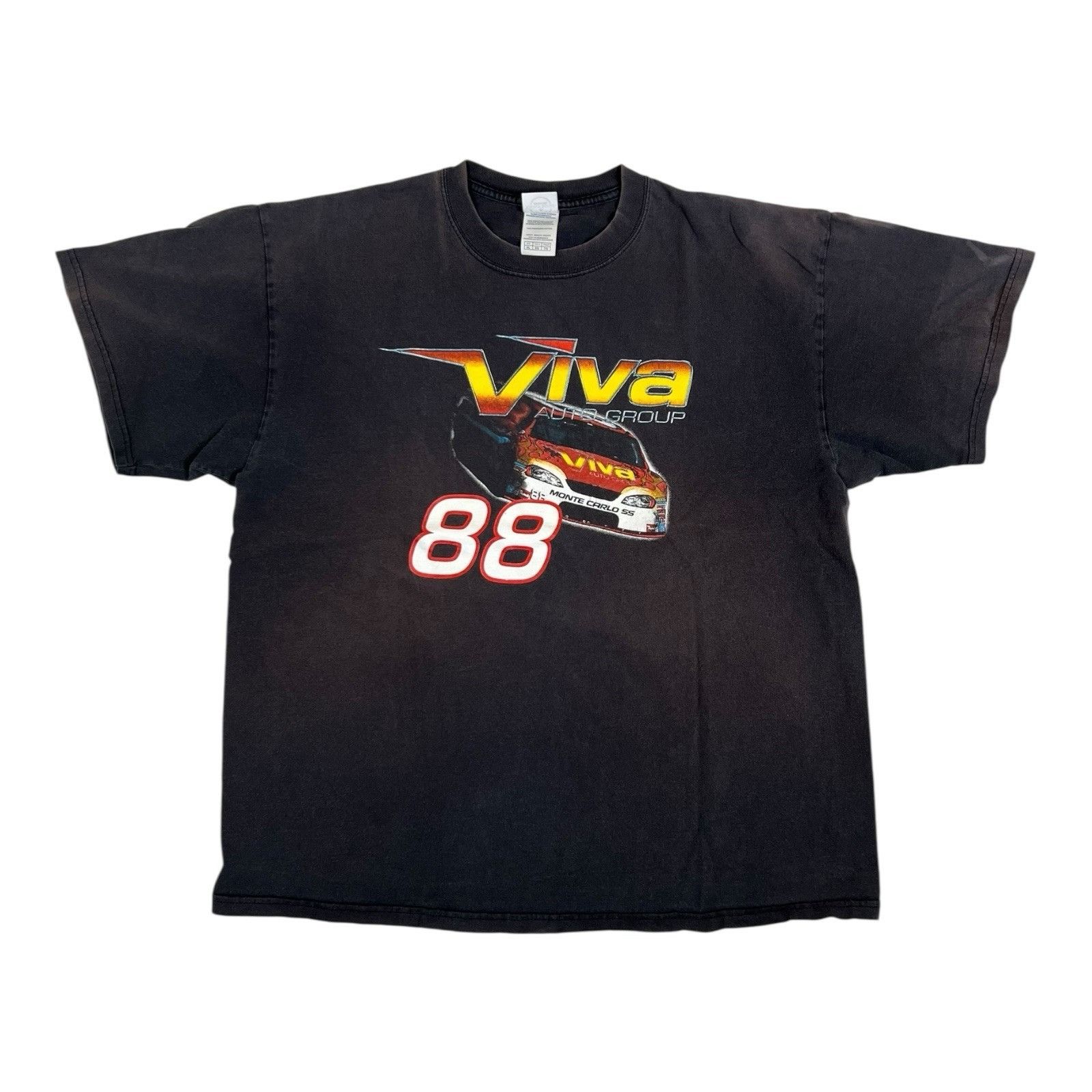Delta Vintage Jaime Dick Viva Auto Group NASCAR Racing T-Shirt Siz Size US XL / EU 56 / 4 - 2 Thumbnail
