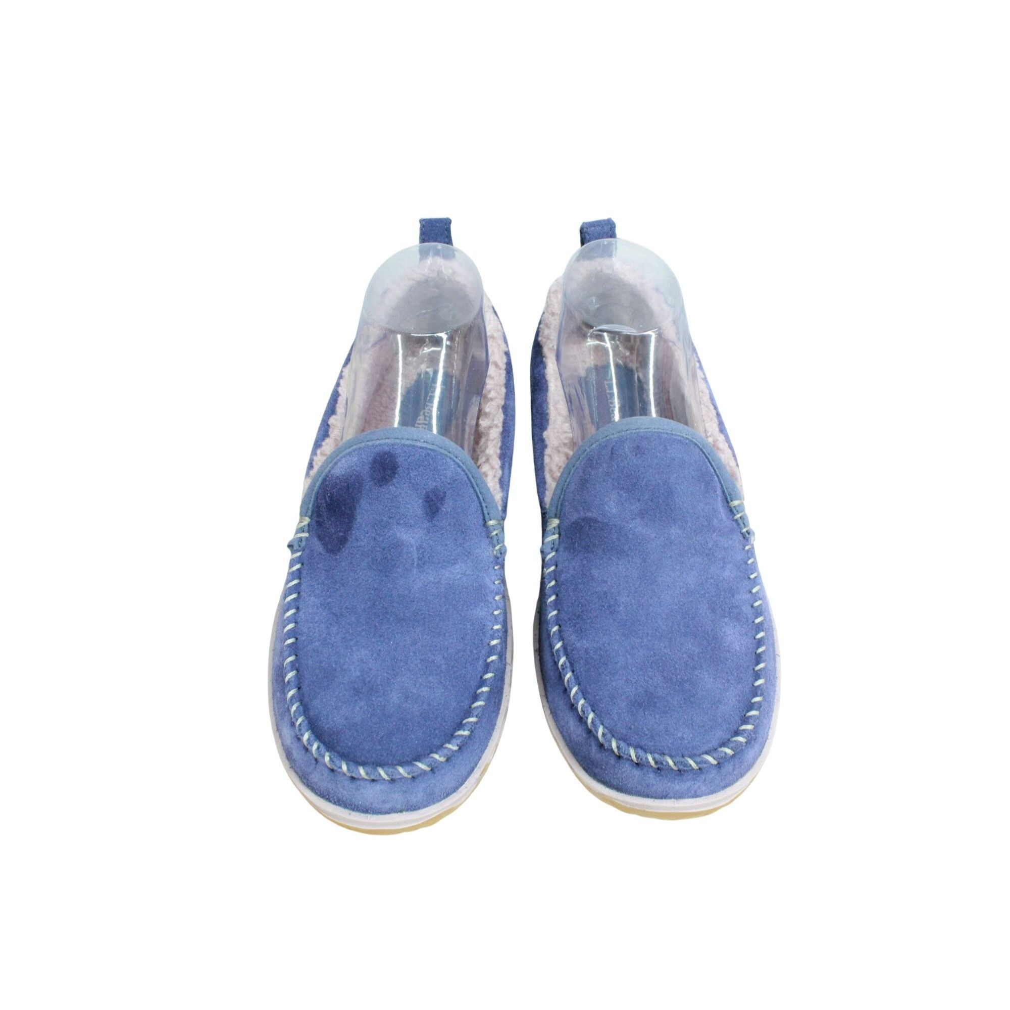 L.L. Bean LL Bean Women's Fleece Lined Mountain Moccasin Slippers 8 M Size US 8 / IT 38 - 4 Thumbnail