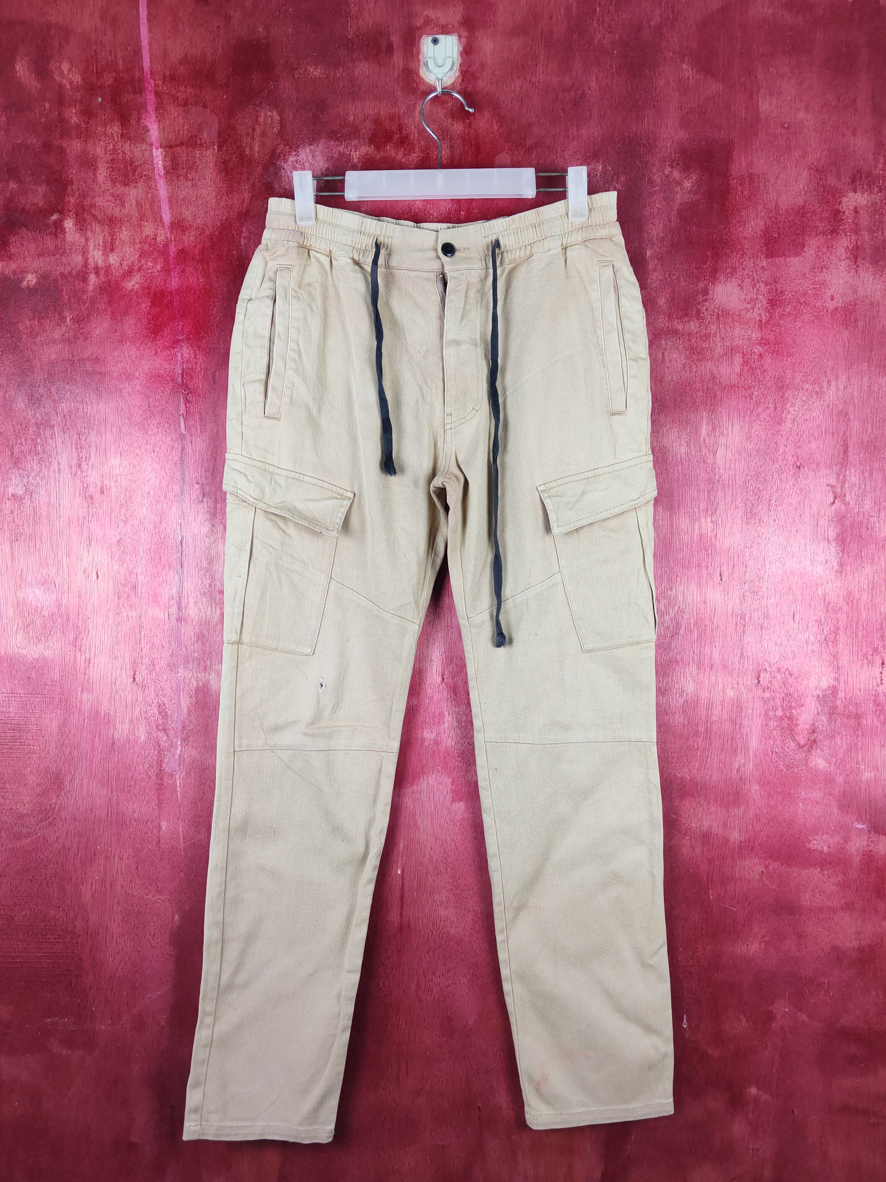Airwalk Airwalk Brown Multipocket Tactical Cargo Pants #S2319 Size US 30 / EU 46 - 1 Thumbnail
