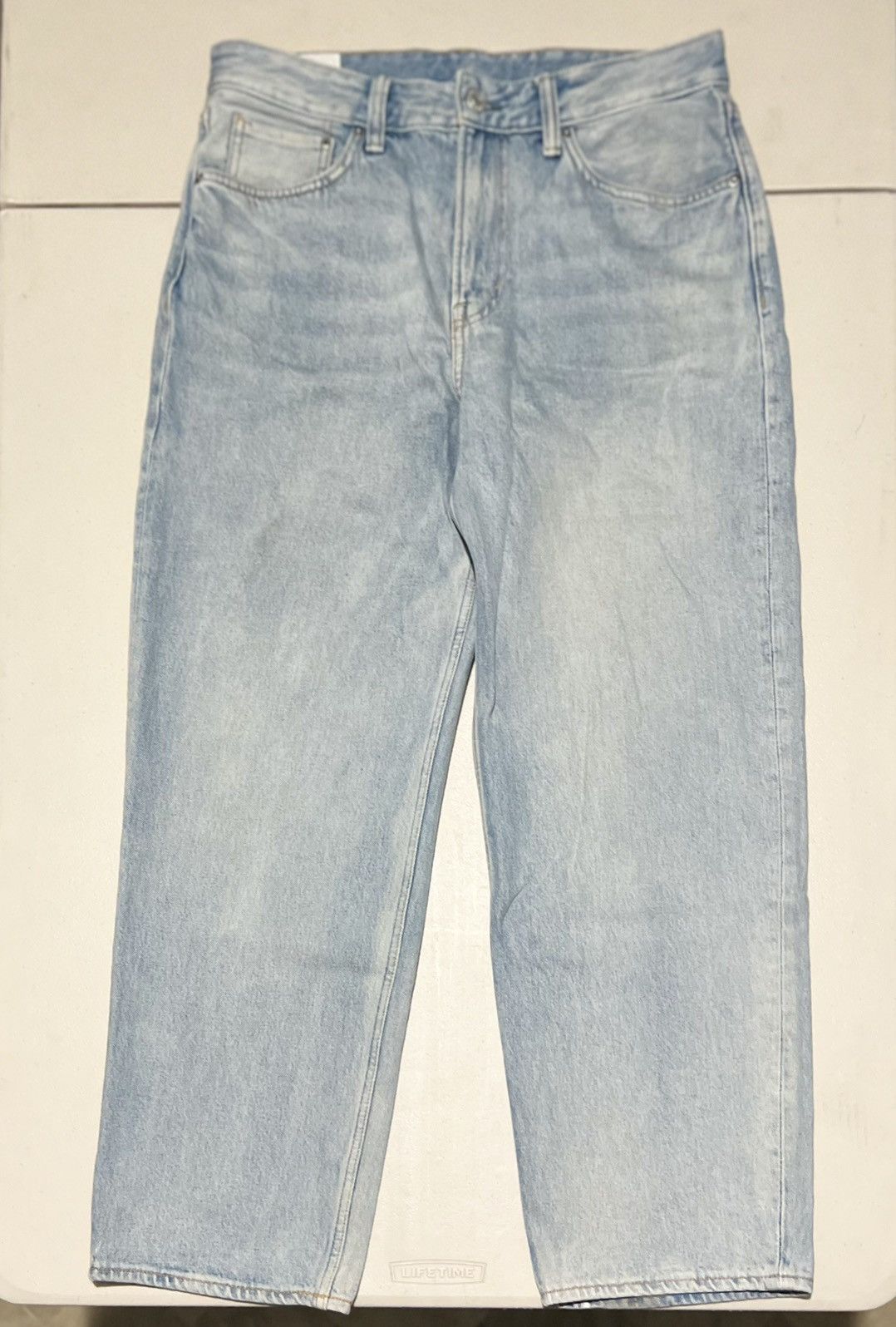 H&M H&M Loose Ample Light Blue Jeans Size US 32 / EU 48 - 1 Thumbnail