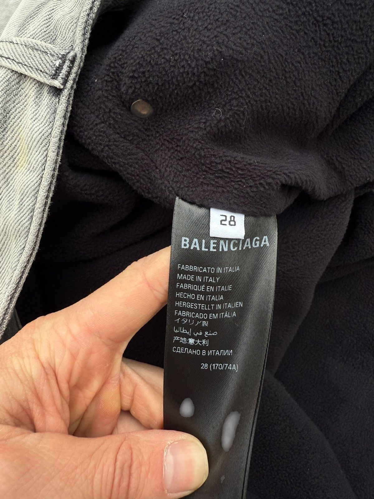 Balenciaga Balenciaga ski wear padded denim Size US 28 / EU 44 - 14 Thumbnail