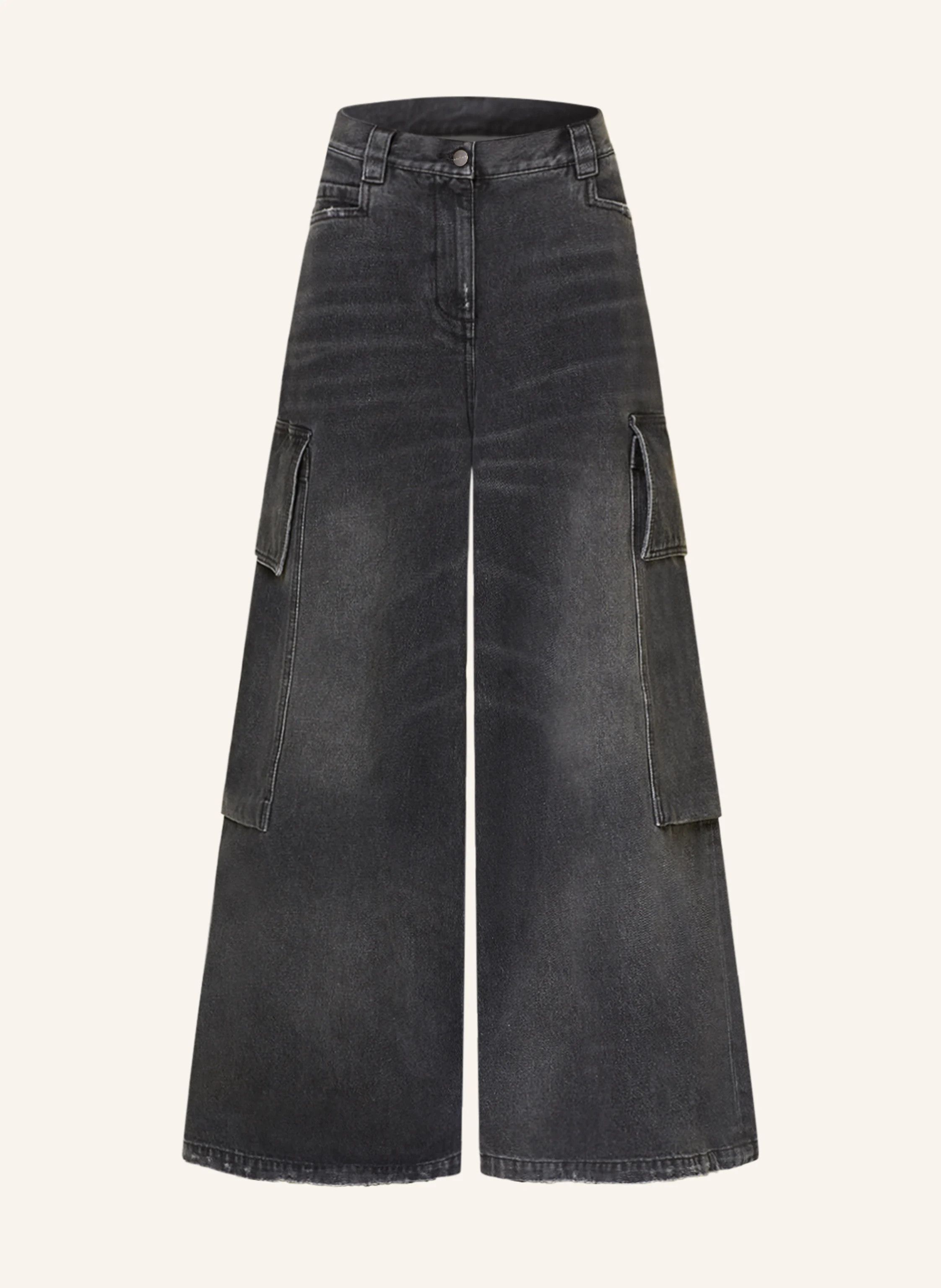 Palm Angels o1y1125 Denim Pant in Black Size 26" / US 2 / IT 38 - 1 Thumbnail