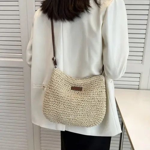 Custommade × Designer × High Sport Bag Crossbody Messenger Shoulder Beach Holiday Straw Bag Size ONE SIZE - 2 Thumbnail