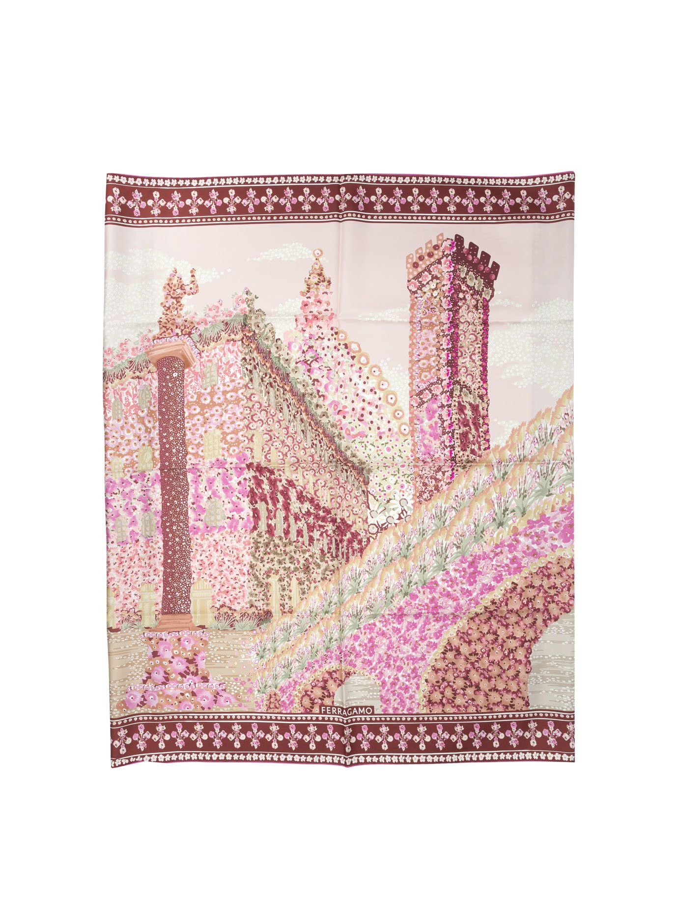 Salvatore Ferragamo Fiorenza Scarf Size ONE SIZE - 1 Thumbnail