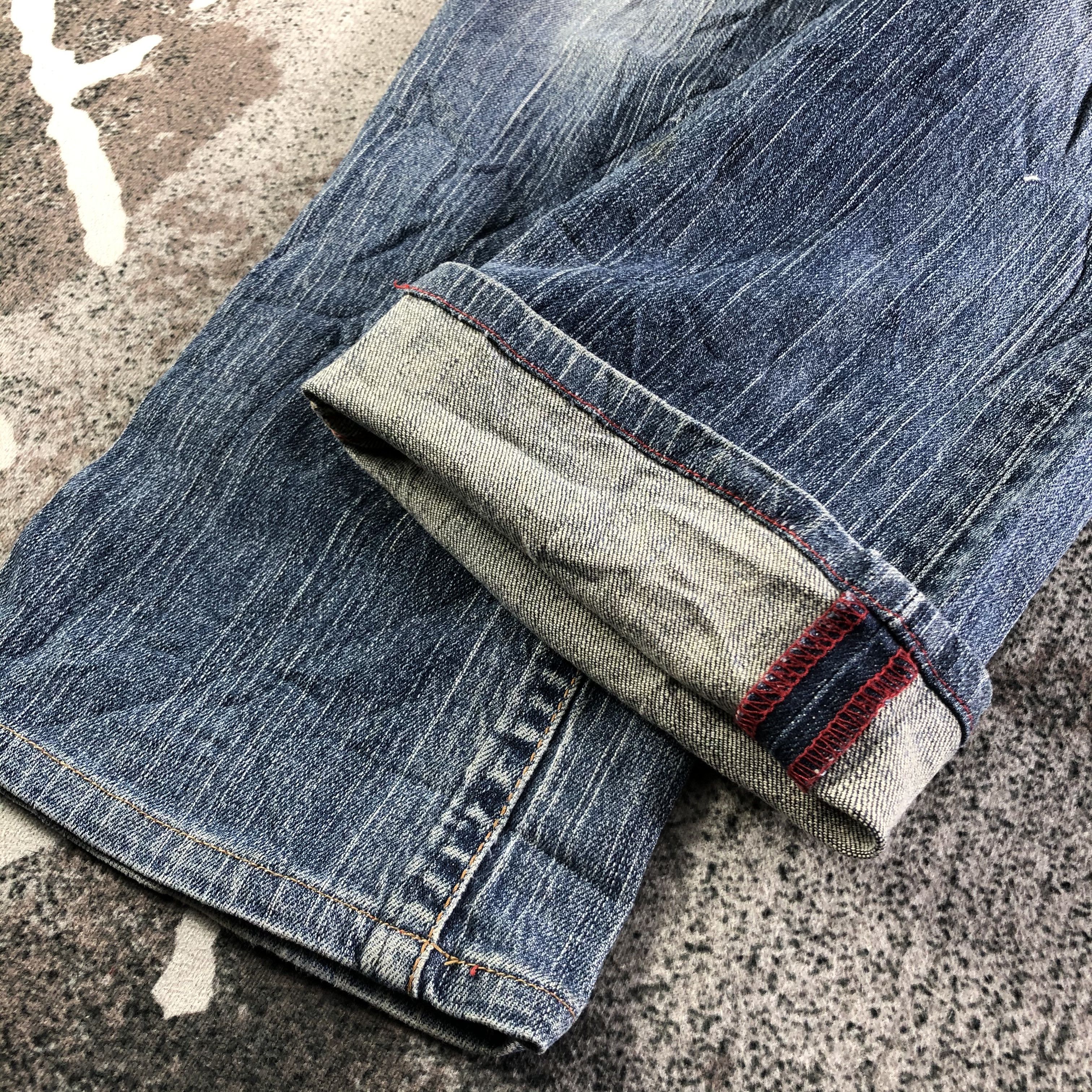 Edwin Edwin Blue Trip Jeans Ripped Denim KJ3048 Size US 30 / EU 46 - 6 Thumbnail