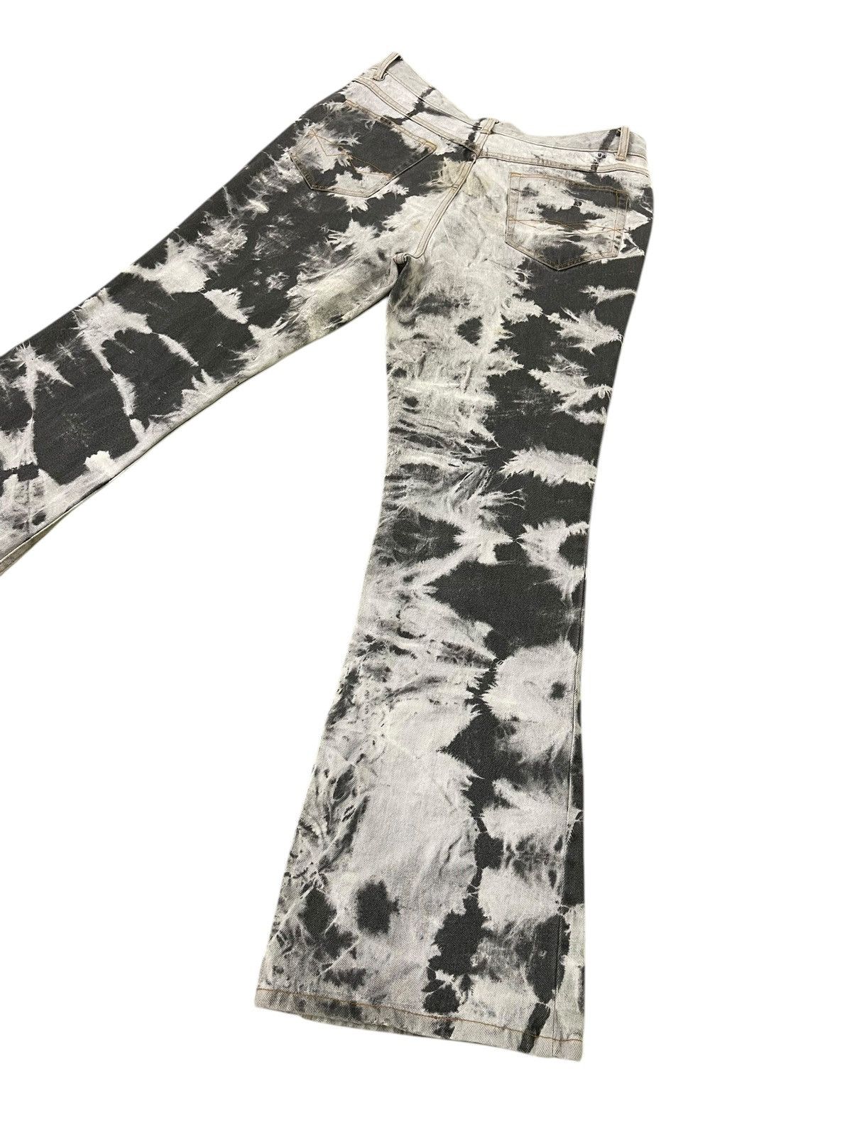 Japanese Brand Wide Flare Jeans Amore Pure Acid Washed Boot Cut 1🟦1 Size US 28 / EU 44 - 12 Thumbnail