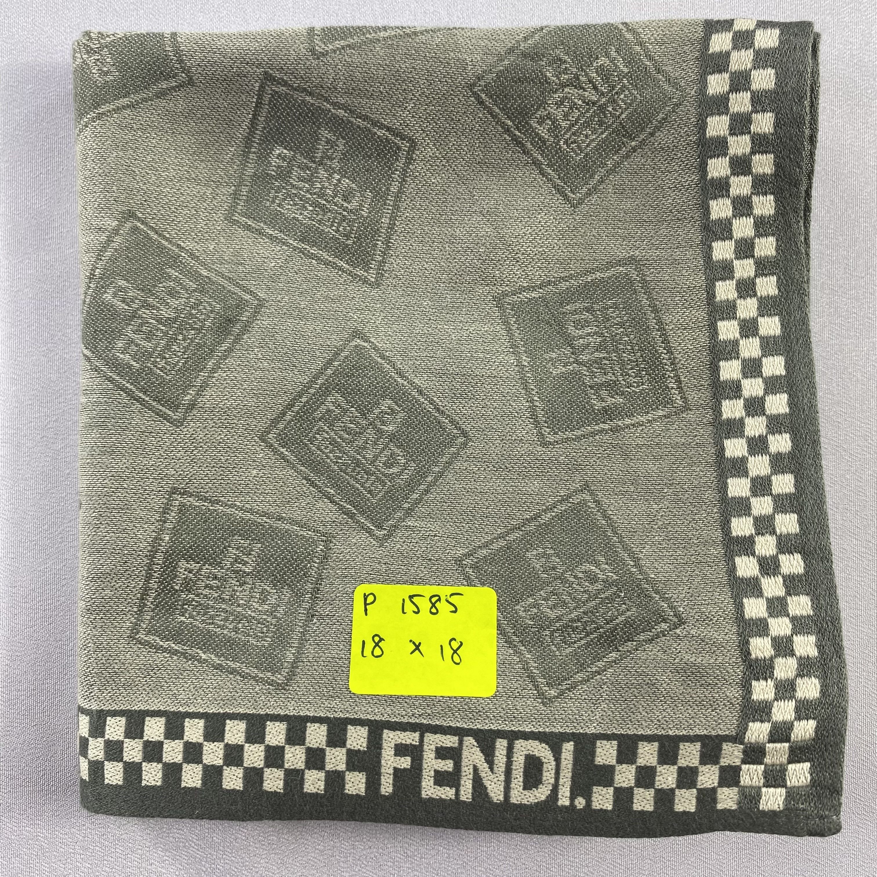 Vintage Fendi Handkerchief / Neckerchief / Bandana-P1585 Size ONE SIZE - 5 Thumbnail