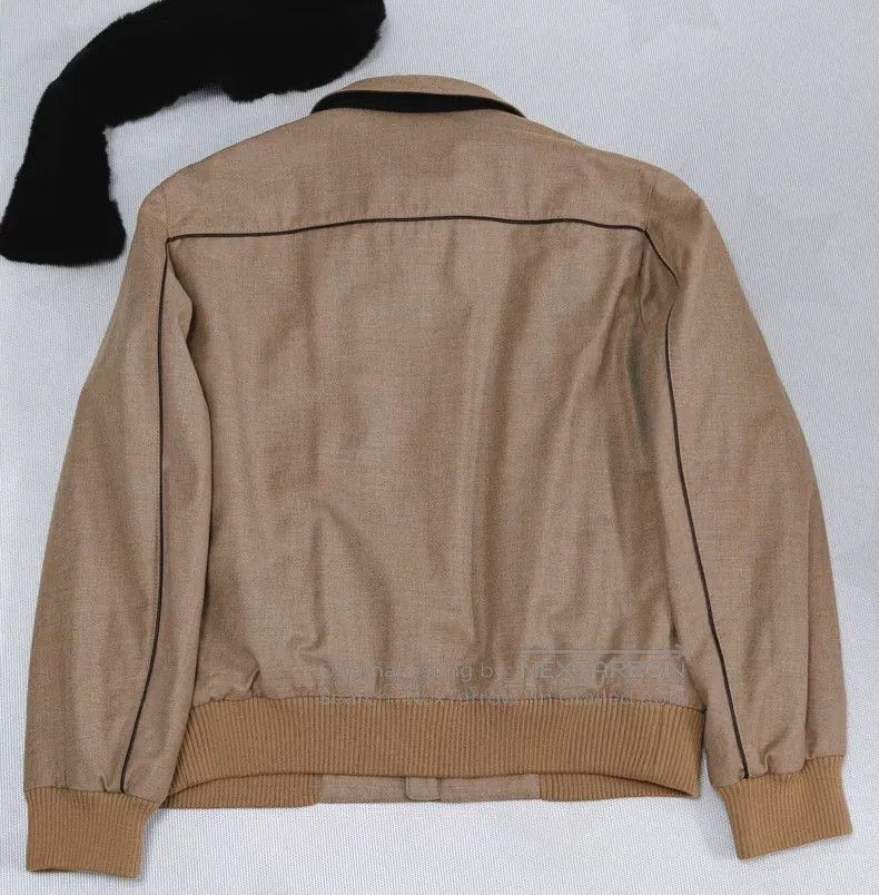 Brioni Brioni Beaver Fur and Cashmere Blazer Size US XL / EU 56 / 4 - 2 Thumbnail