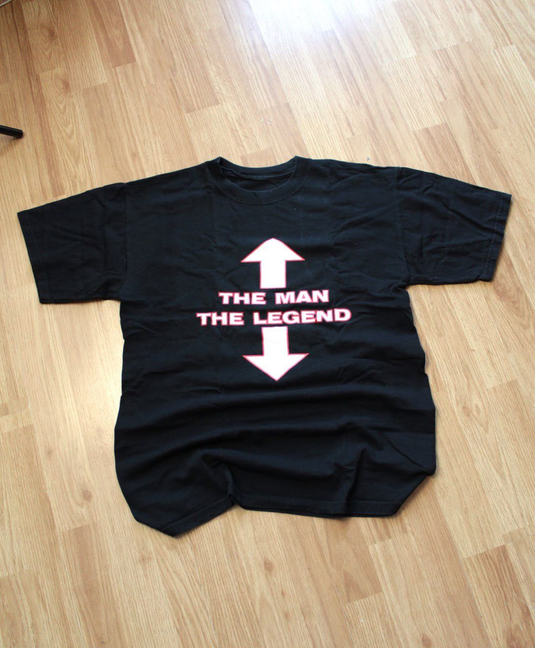 Vintage 🔥 The Man Legend Vintage Humor Y2K Japan USA T Shirt Tee Size US M / EU 48-50 / 2 - 1 Thumbnail