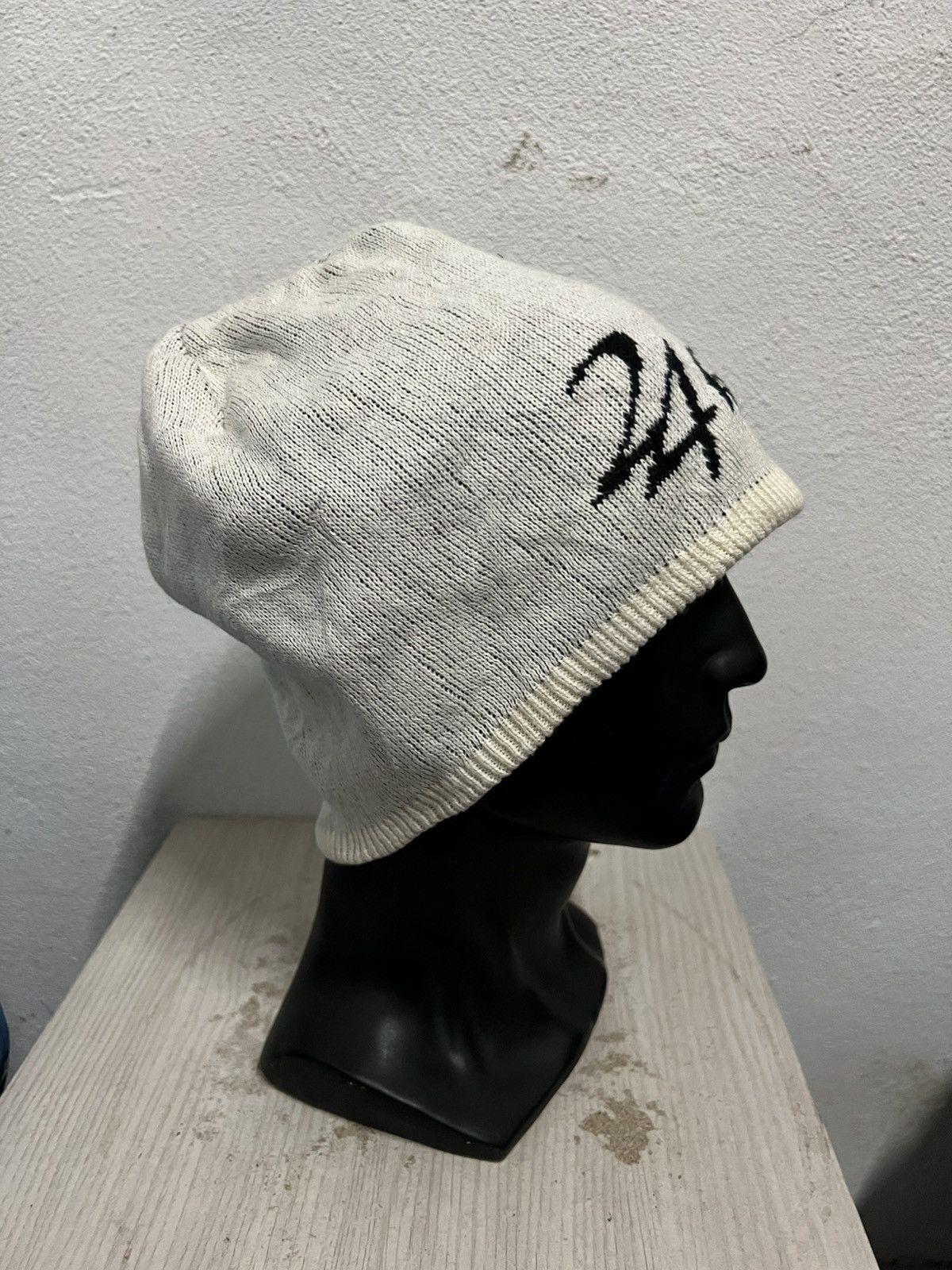Japanese Brand Japanese Brand 24karatz Spell Out Beanie Hat Size ONE SIZE - 4 Thumbnail