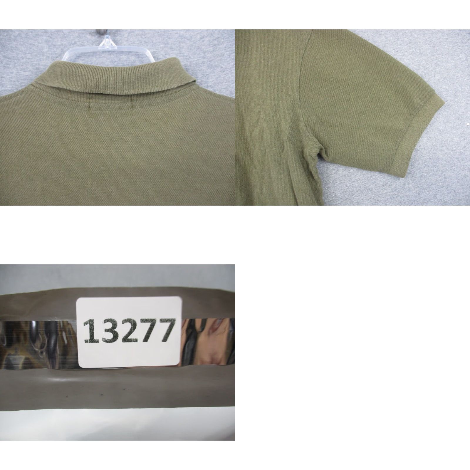 Vintage VINTAGE Perlis Mens Shirt Polo Large Cajun Crawfish Army Green Short Sleeve Size US L / EU 52-54 / 3 - 8 Thumbnail