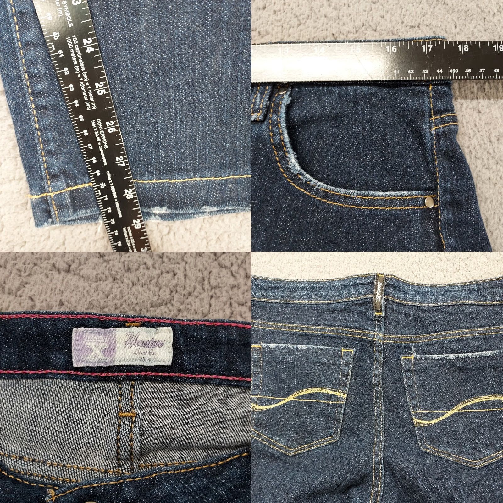 Wrangler Twenty Houston Lowest Rise Slim Fit Women’s Size 11/12 31 Denim Jeans Wrangler X Wrangler 20X Bootcut Jeans Slimming Blue Denim 5-Pocket Wool? Size 32" / US 10 / IT 46 - 9 Thumbnail