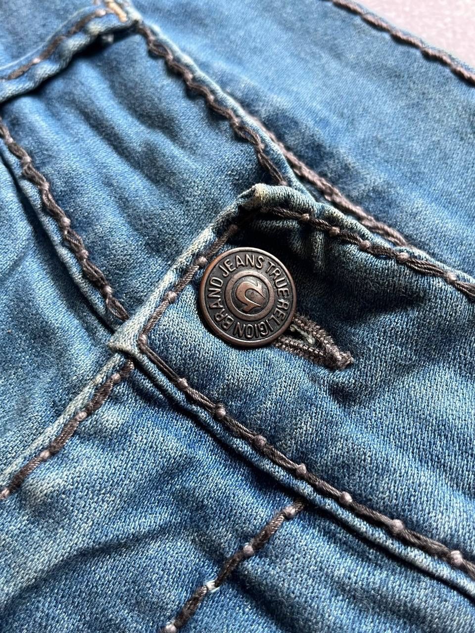 True Religion × Vintage Vintage True Religion Baggy Jeans Chief Keef Style 33 Size US 33 - 7 Thumbnail
