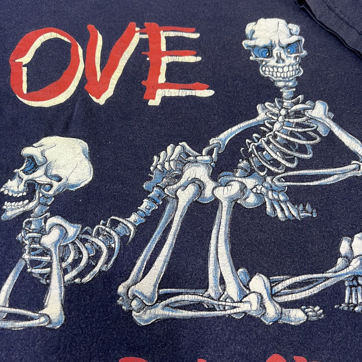 Other Vintage Y2K Love Never Dies Tee Faded Humor Funny Sex Size US XL / EU 56 / 4 - 3 Thumbnail