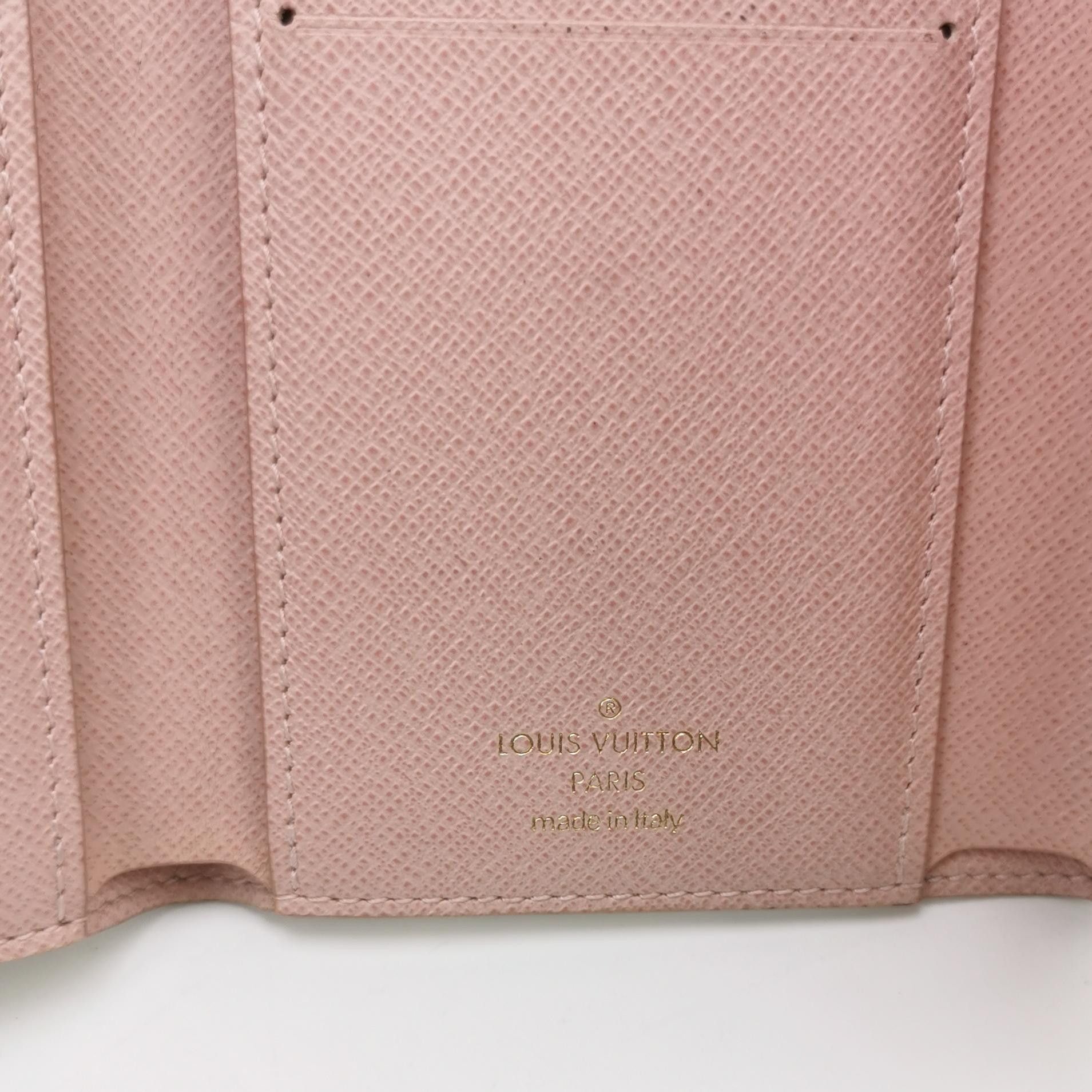 Louis Vuitton Louis Vuitton (LV) Victorine Checkerboard Snap Wallet -y250 Size ONE SIZE - 3 Thumbnail