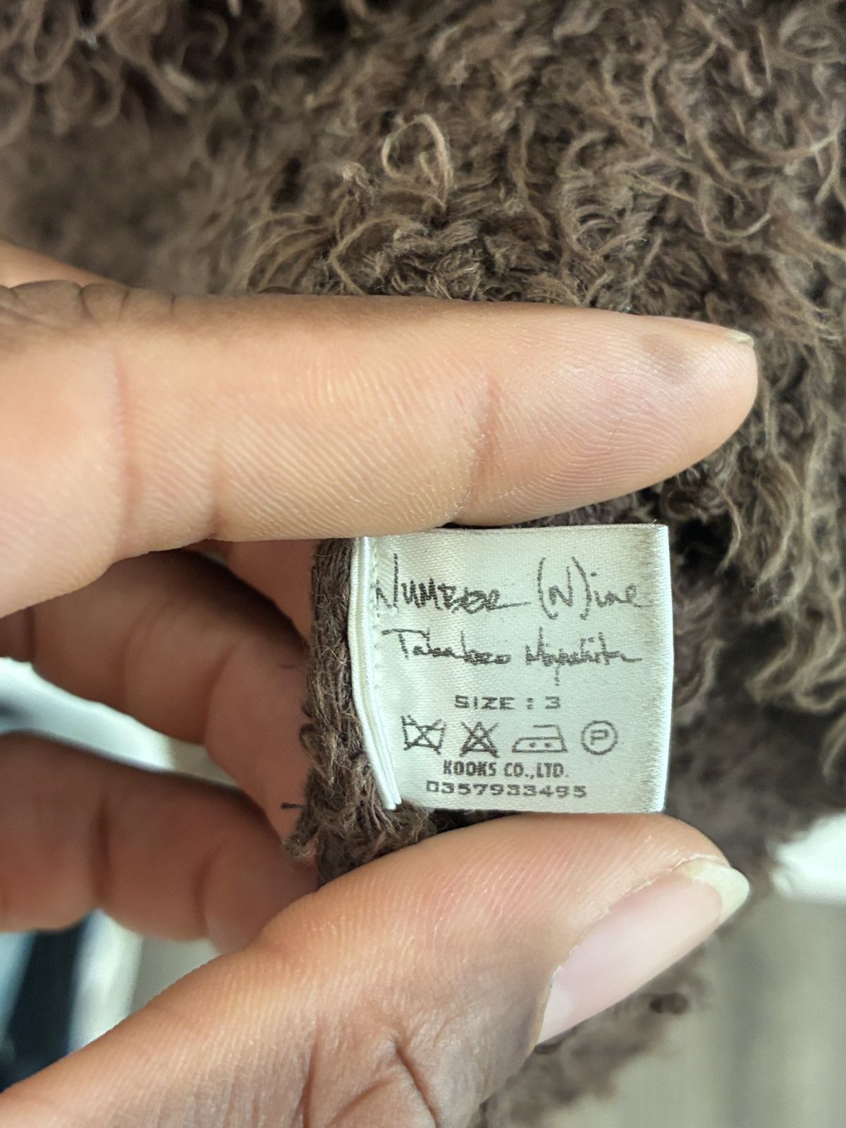 Number (N)ine AW03 “Touch Me Im Sick” Alpaca Knit Sweater Size US M / EU 48-50 / 2 - 5 Thumbnail