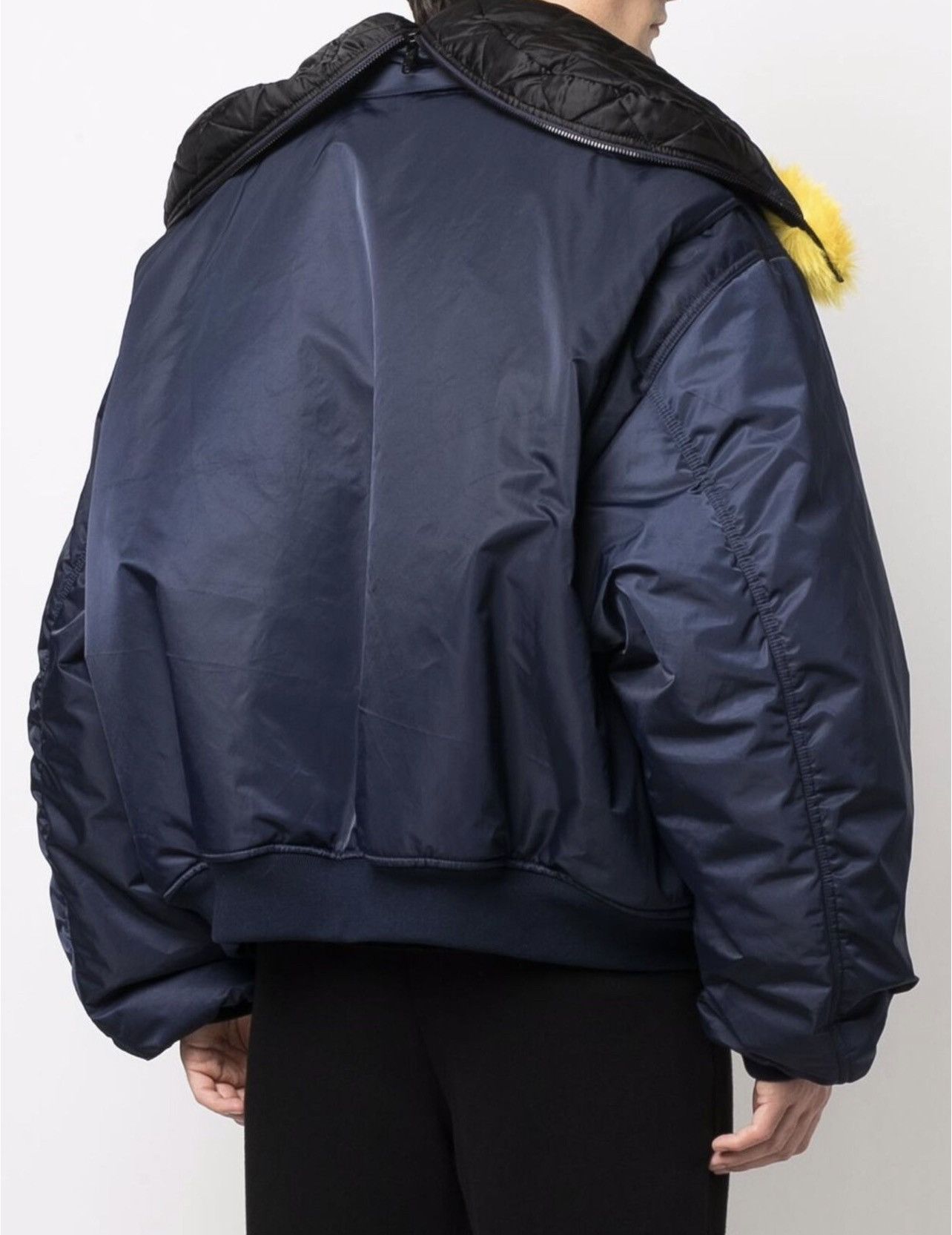 Balenciaga 🔥$4.5K VALUE🔥 Faux Fur Bomber Jacket Size US M / EU 48-50 / 2 - 4 Thumbnail