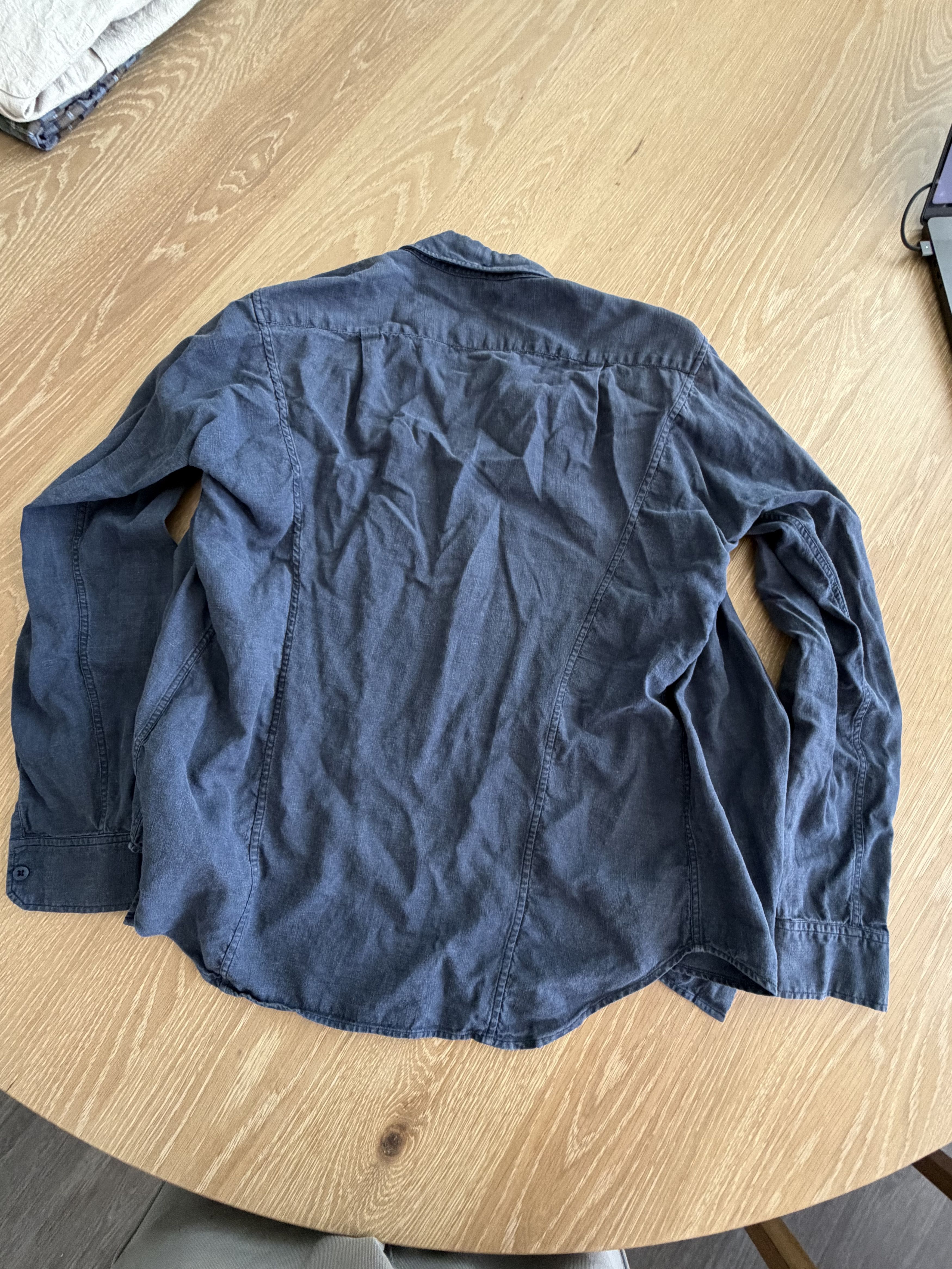 Outlier Ramielust Navy Men's Shirt Size US S / EU 44-46 / 1 - 6 Thumbnail