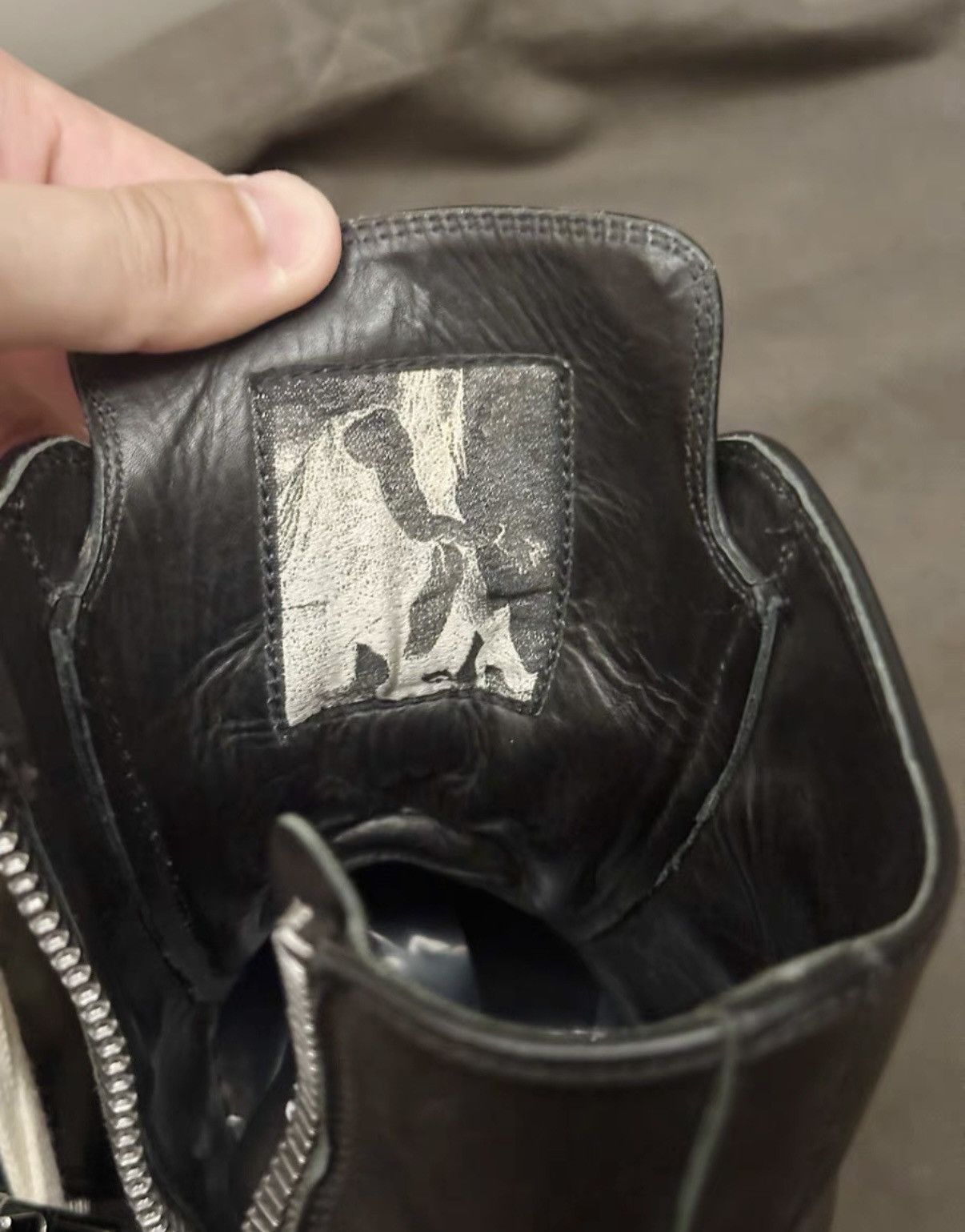 Rick Owens Rick Owens Mainline Classic Patent Leather High-Top Size US 7 / EU 40 - 3 Thumbnail