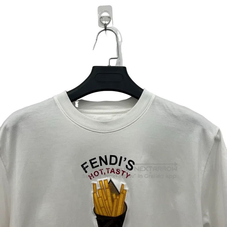 Fendi Fendi Fries embroidery short sleeve T-shirt Size US M / EU 48-50 / 2 - 4 Thumbnail
