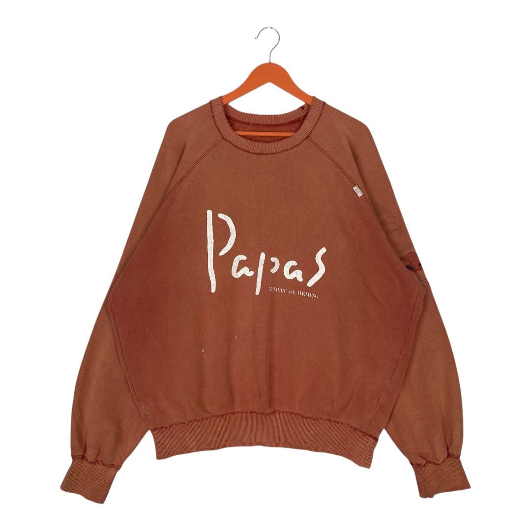 Vintage Vintage Papas Homeless Style Sweatshirt Size US L / EU 52-54 / 3 - 1 Thumbnail