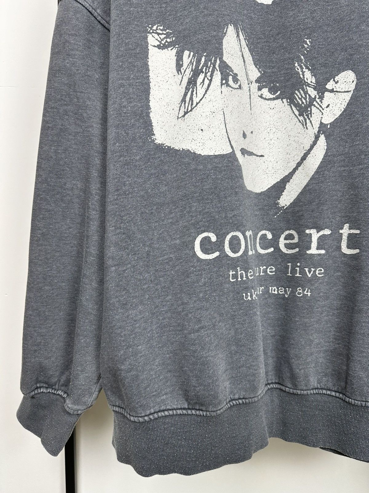 Band Tees The Cure Rober Smith Portrait sweatshirt oversized Band tour Size US M / EU 48-50 / 2 - 5 Thumbnail