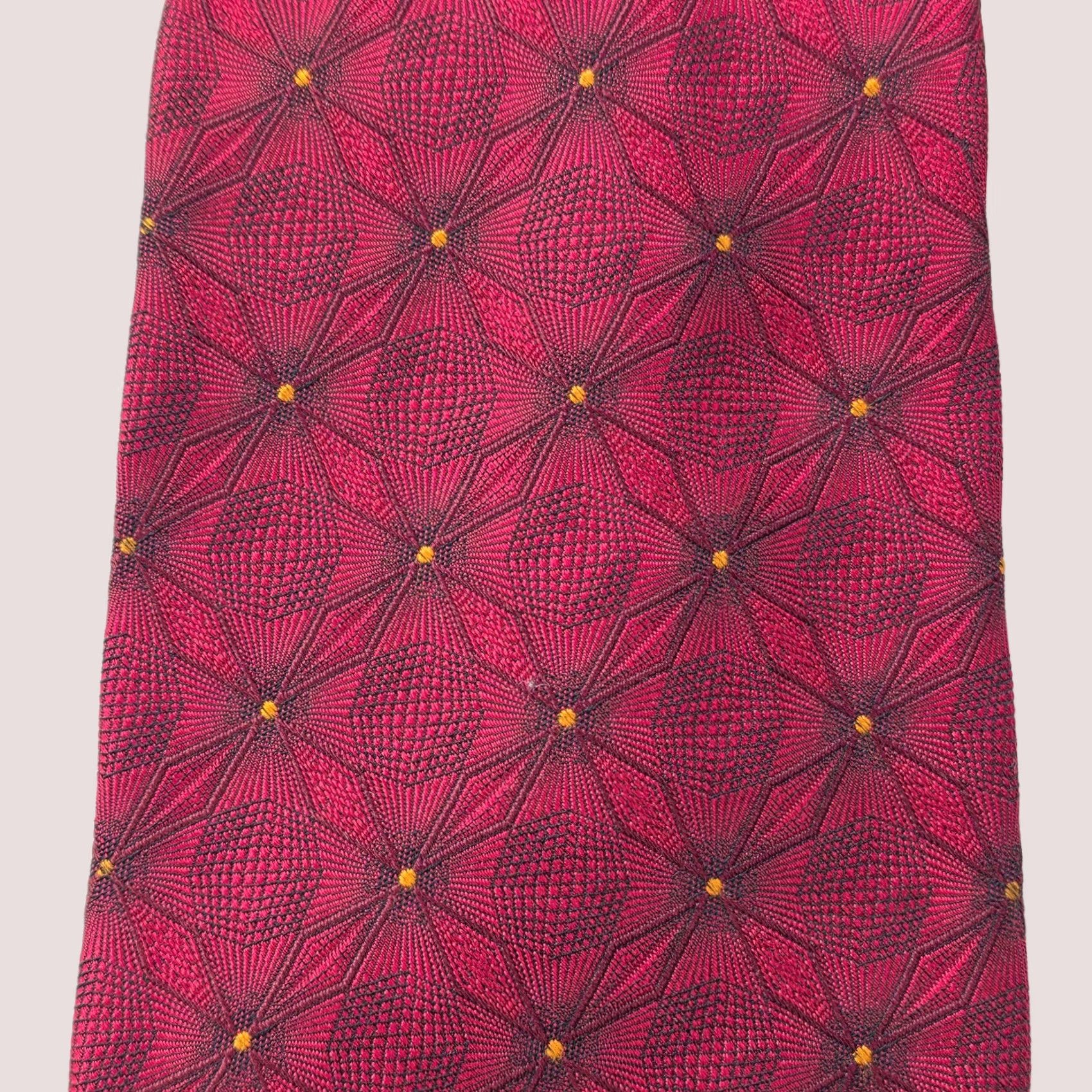 Robert Talbott Robert Talbott Best of Class Silk Necktie Tie Mens Red Floral USA Hand Made 57"-60" Classic Width 4" One Size Size ONE SIZE - 1 Thumbnail