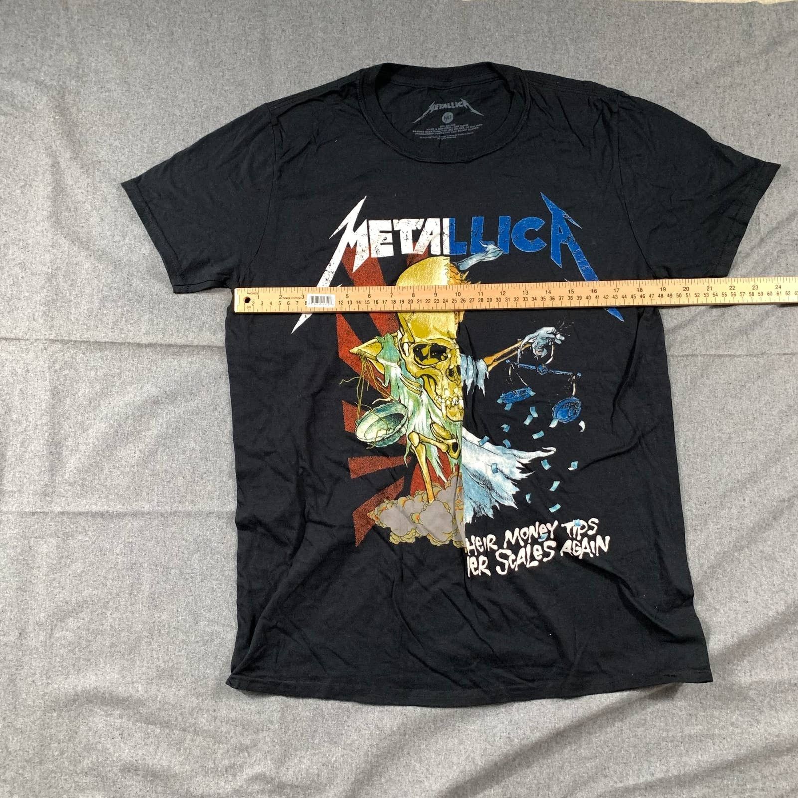 Metallica Metallica Shirt Adult Medium Black Casual T Shirt Size US M / EU 48-50 / 2 - 4 Thumbnail
