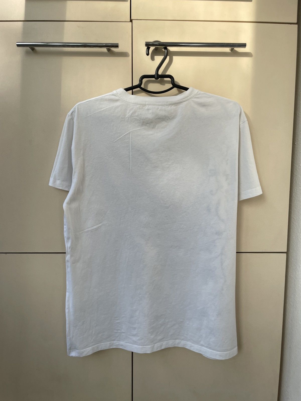 Alexander McQueen Alexander Mcqueen Embroidered Skull white T shirt Size US L / EU 52-54 / 3 - 14 Thumbnail