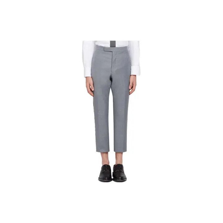 Thom Browne Classic Gray Student Long Pants by Unknown Designer Size US 30 / EU 46 - 1 Thumbnail