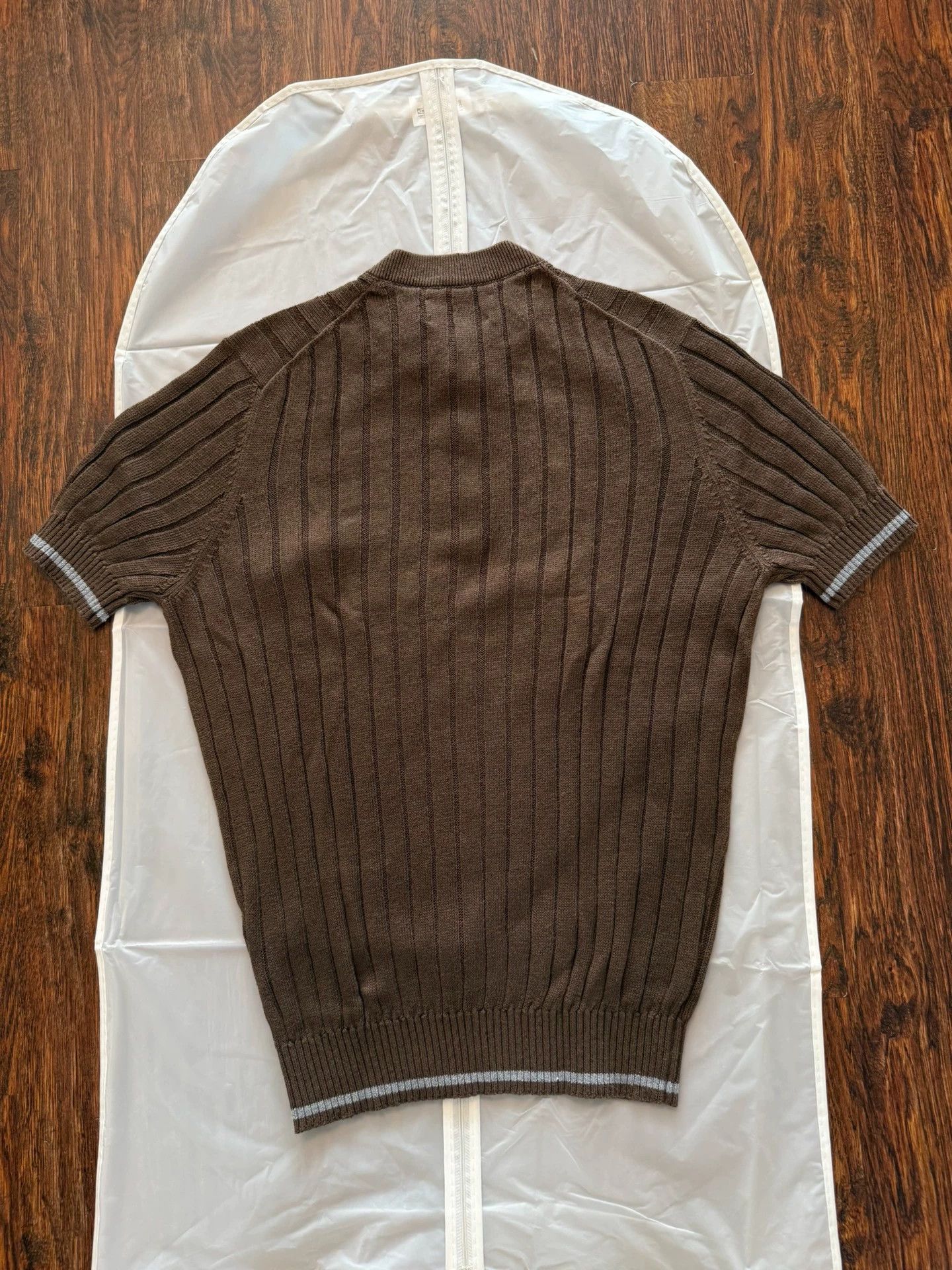 Brunello Cucinelli BC Linen Cotton Blend Short Sleeve T-Shirt Size 52 (Small) Size US L / EU 52-54 / 3 - 4 Thumbnail