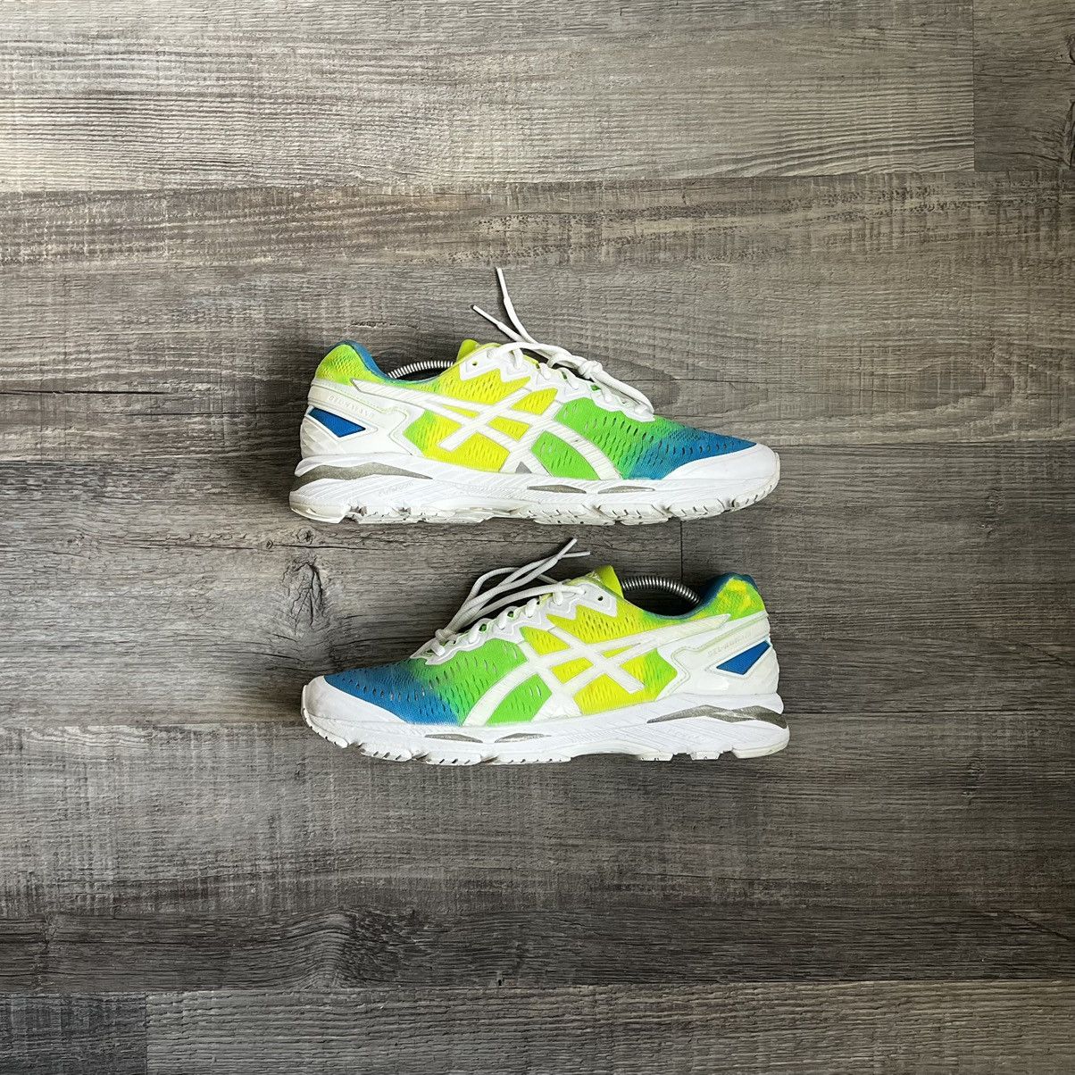 Asics discount jaune bleu