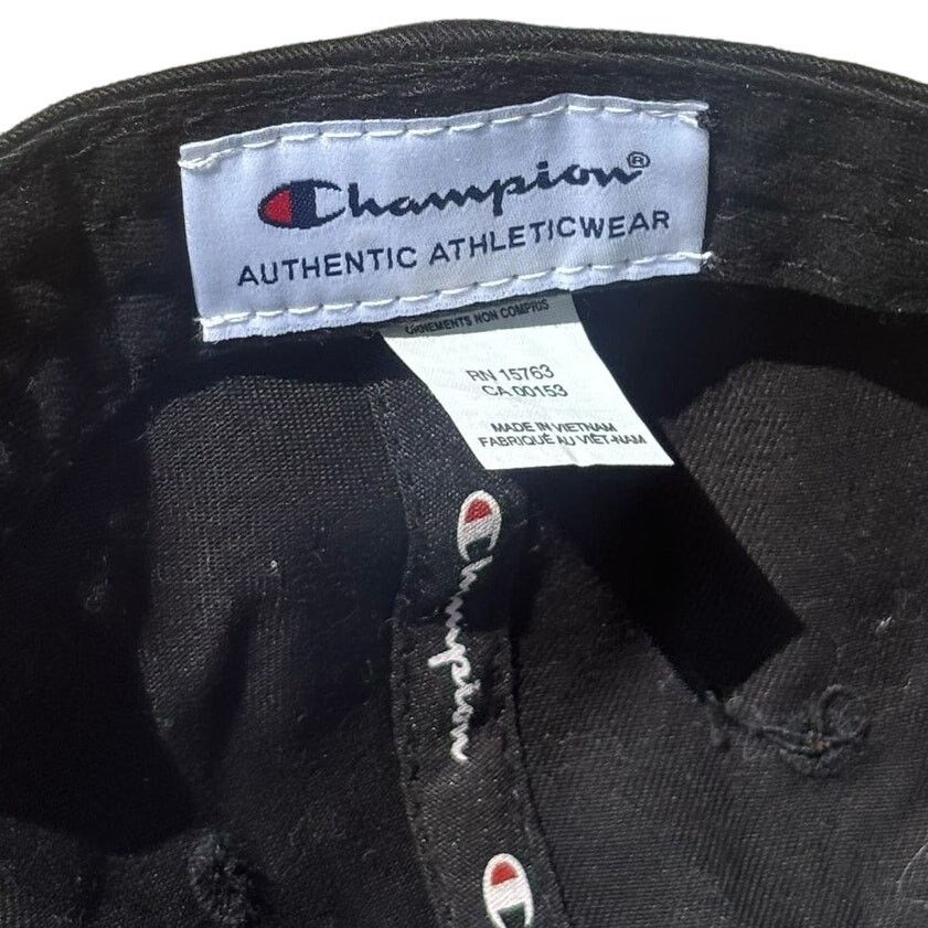 Champion Black Champion Men's Hat Size ONE SIZE - 5 Thumbnail